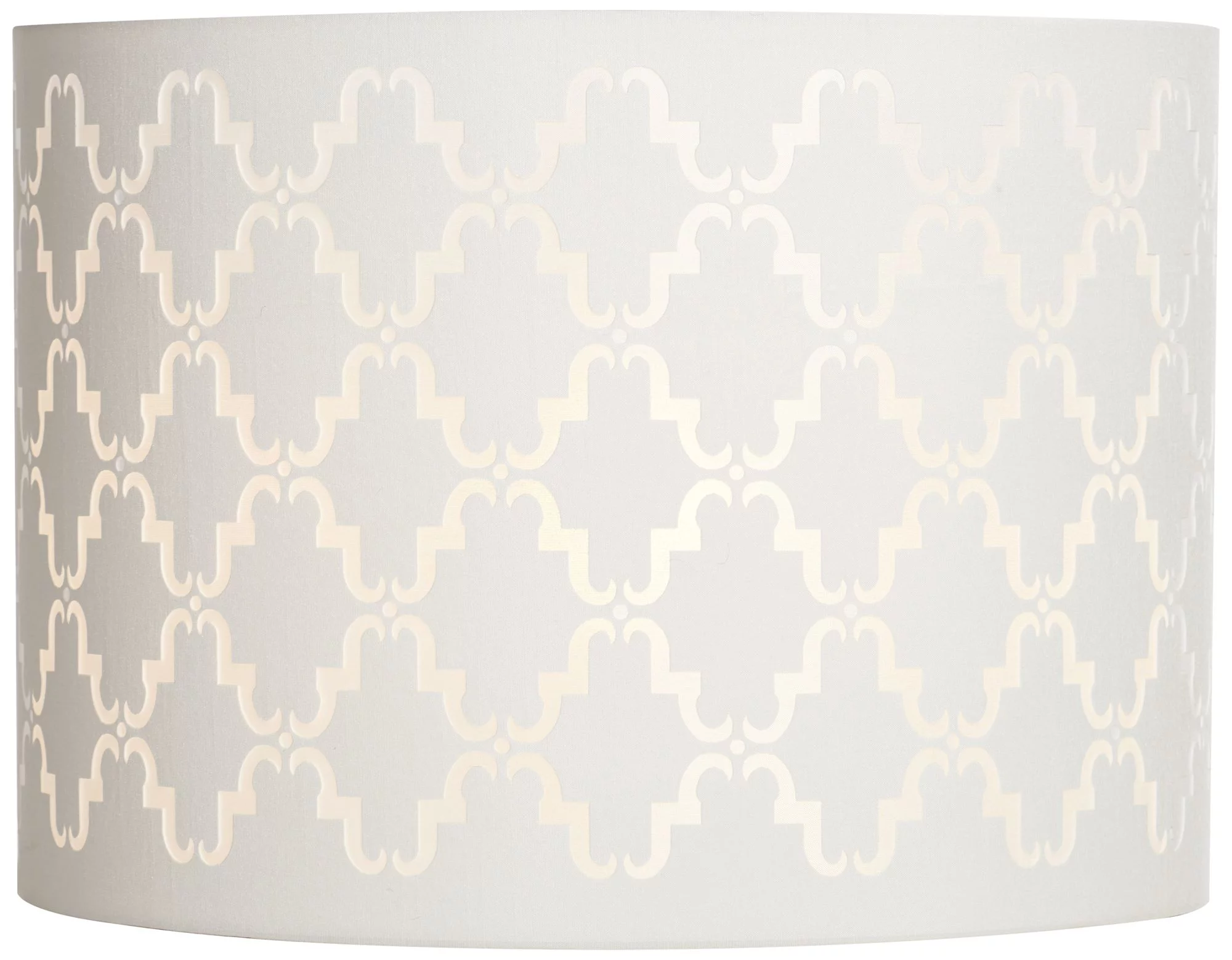 Springcrest Set of 2 Drum Lamp Shades Quatrefoil Laser Cut Medium 14
