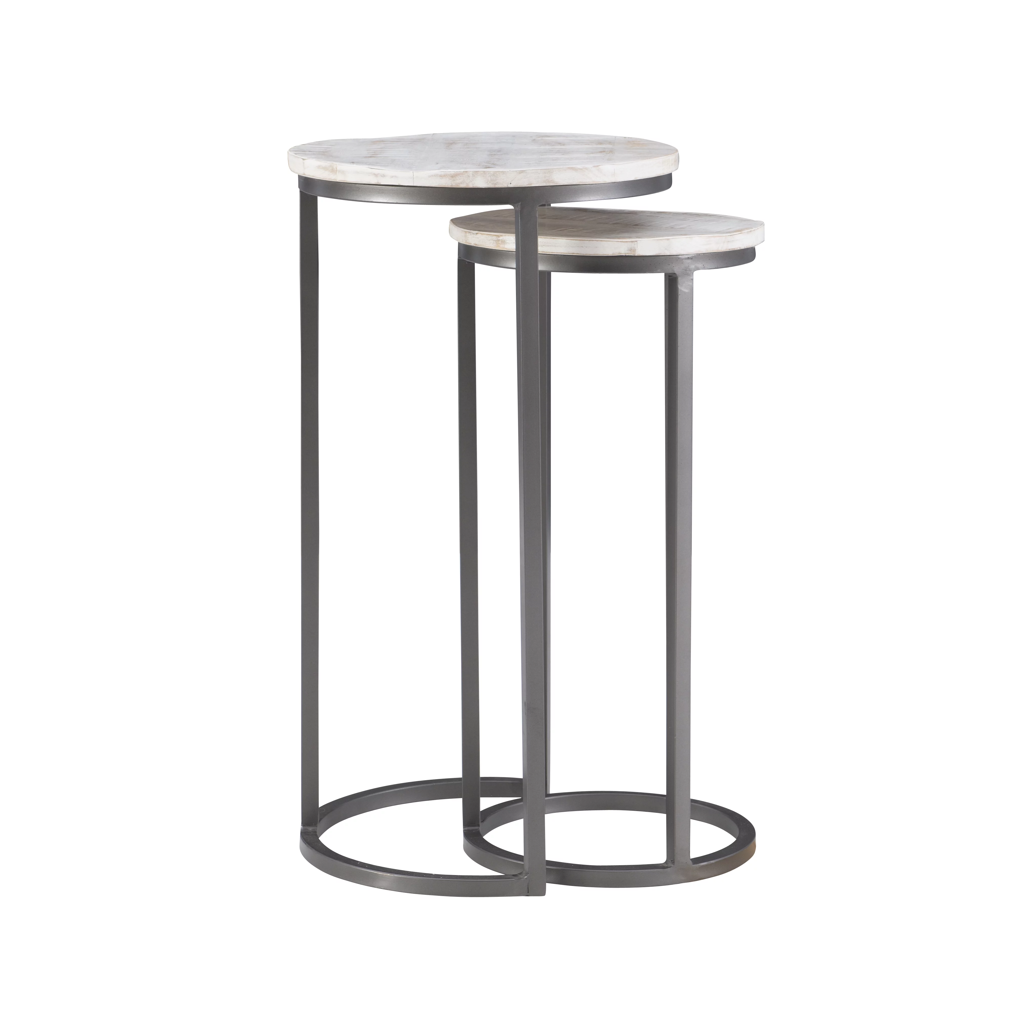 Powell Darden Round Nesting Tables, Set of 2, 31