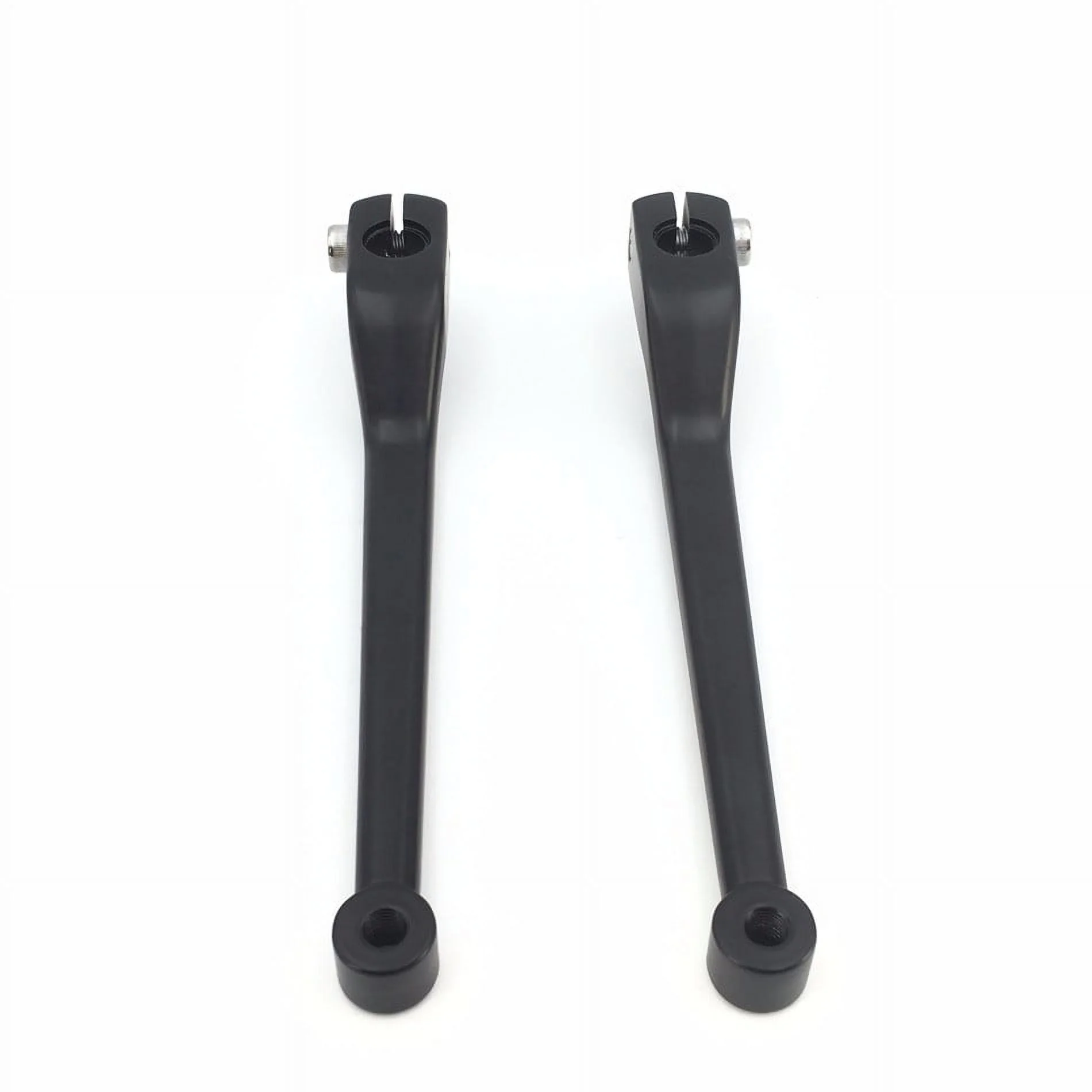 HTT Motorcycle Matte Black 2 PCs Billet Aluminum Heel/Toe Shift Lever Gear Shift Foot Lever For Harley FL Softail Touring Trike FLST FLT FLHT Road King Street Glide CVO