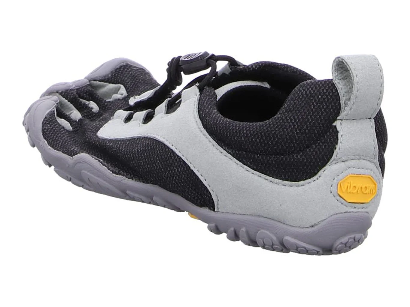 Vibram FiveFingers V-Run Retro Black/Grey EU 38 (US Women's 7.5-8) B (M)