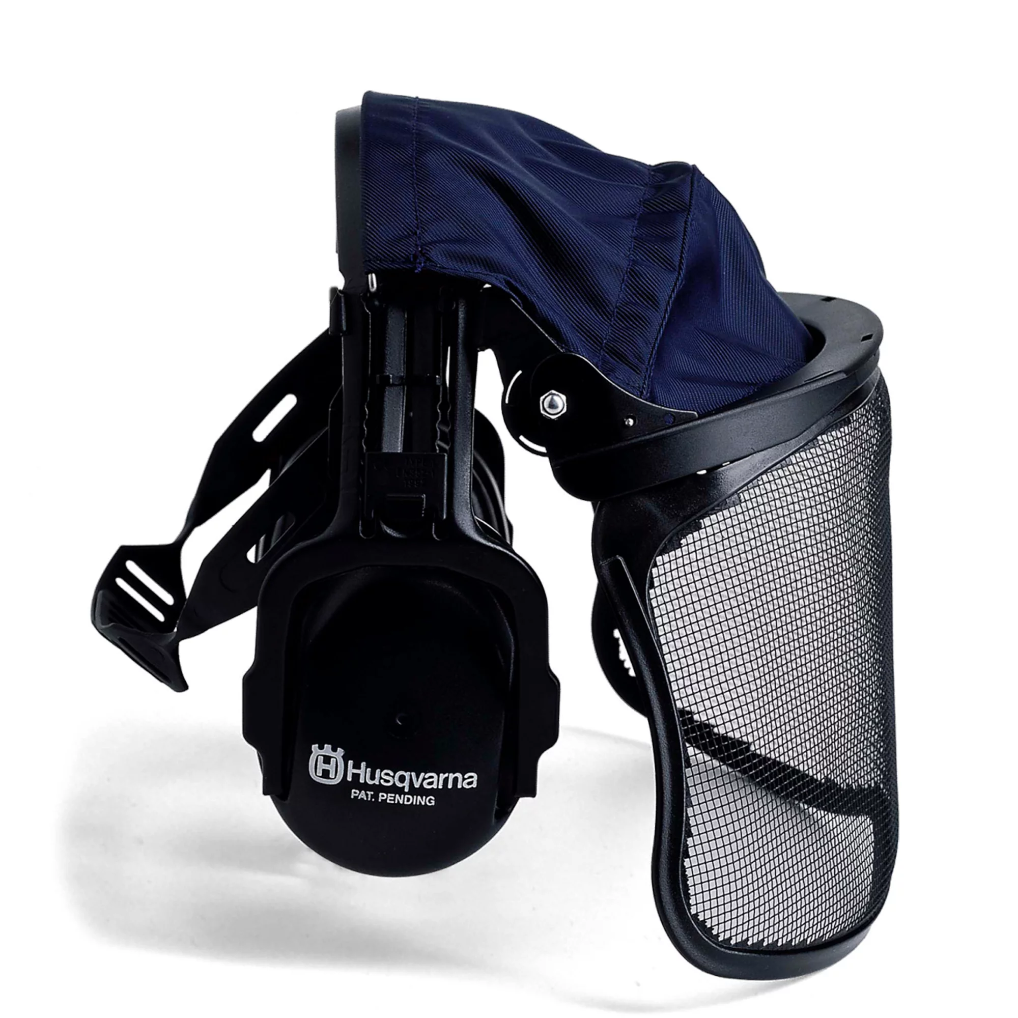 Husqvarna 596290601 Mesh Safety Visor w Headband Earmuffs  Genuine OEM Protective Gear