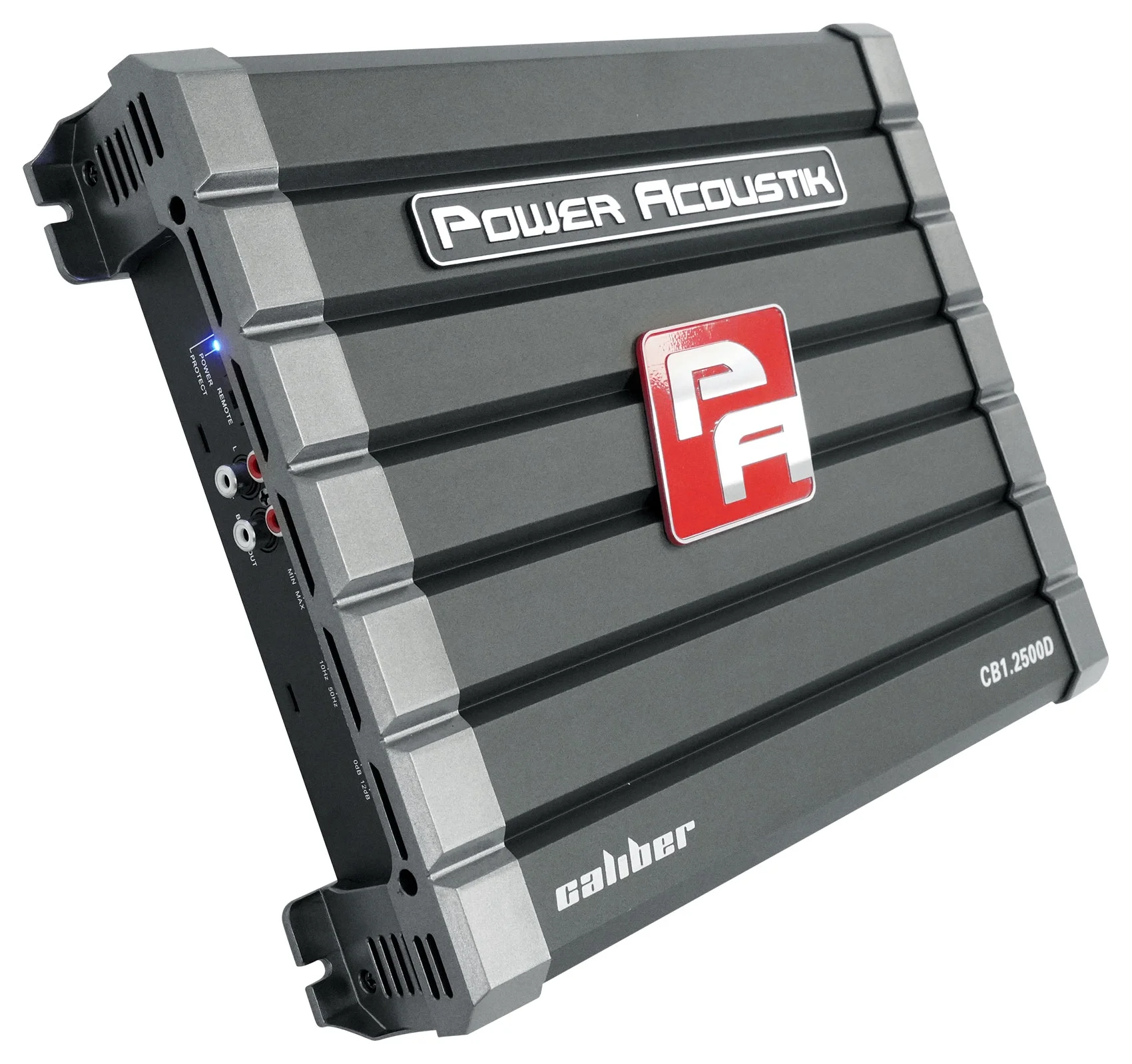 Power Acoustik CB1-2500D 2500w Class D Car Audio 1-Ohm Mono Amplifier+Amp Kit