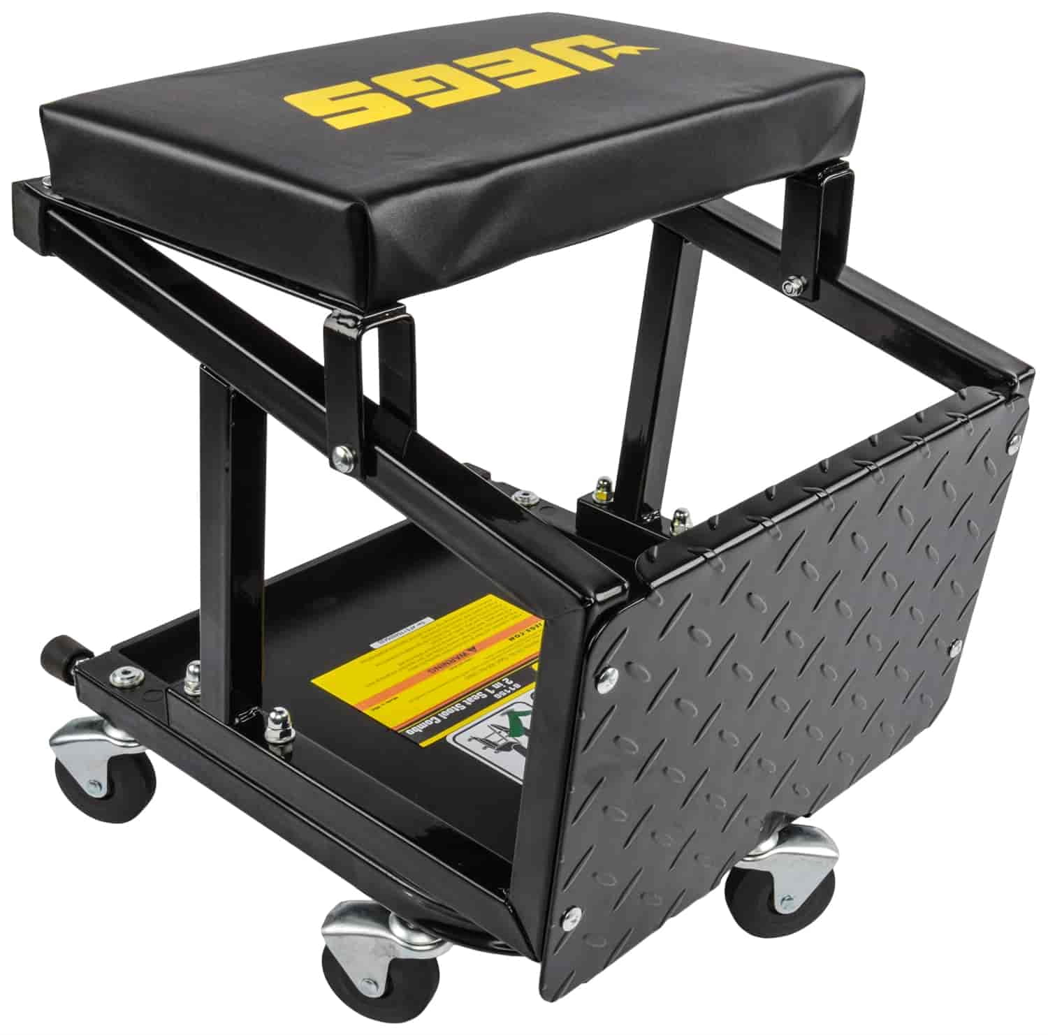 JEGS 81156 Creeper and Step Stool Seat