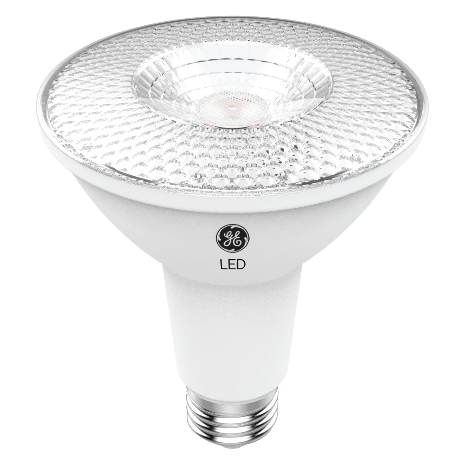 GE LED 12W (75W Replacement) Daylight PAR30L Long NeckFlood Light Bulbs, Medium Base, 13 Yearl Life, 2pk