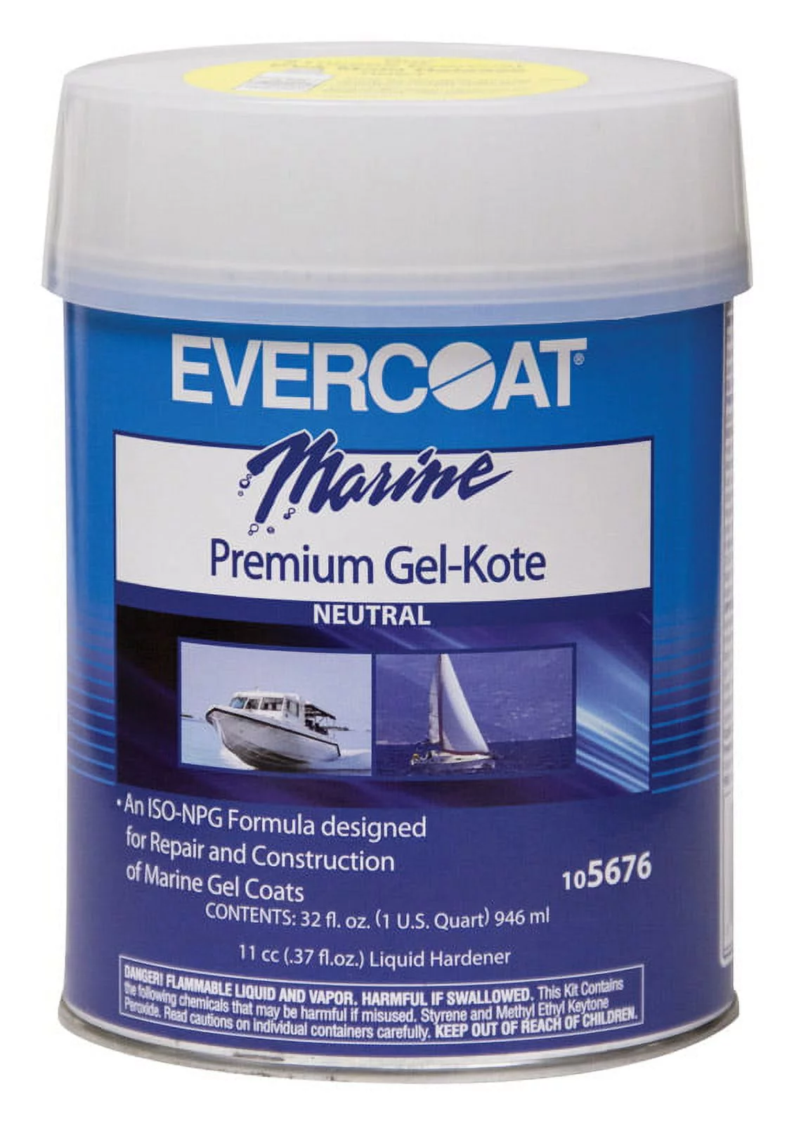 Evercoat  Gel Coat Repair Kit  1 qt.