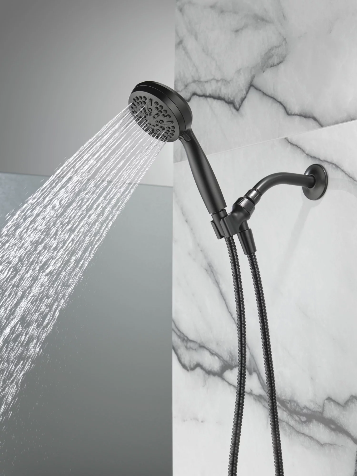 Delta 75511 Universal Showering Components 1.75 GPM Multi Function Hand Shower - Black