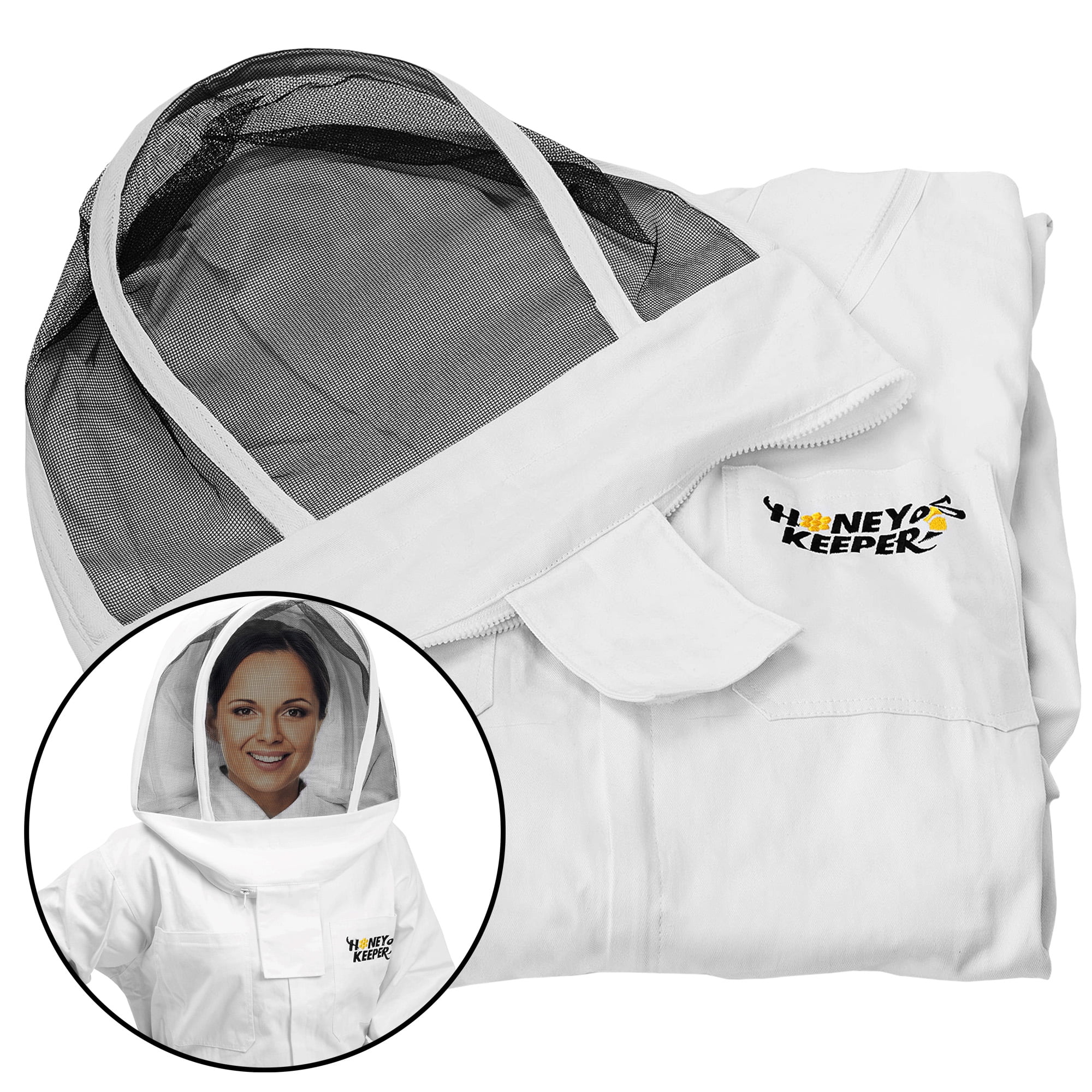 Honey Keeper 10 Frame Starter Beehive Kit (1 Deep Hive Body) Fully Assembled and Painted with Tools