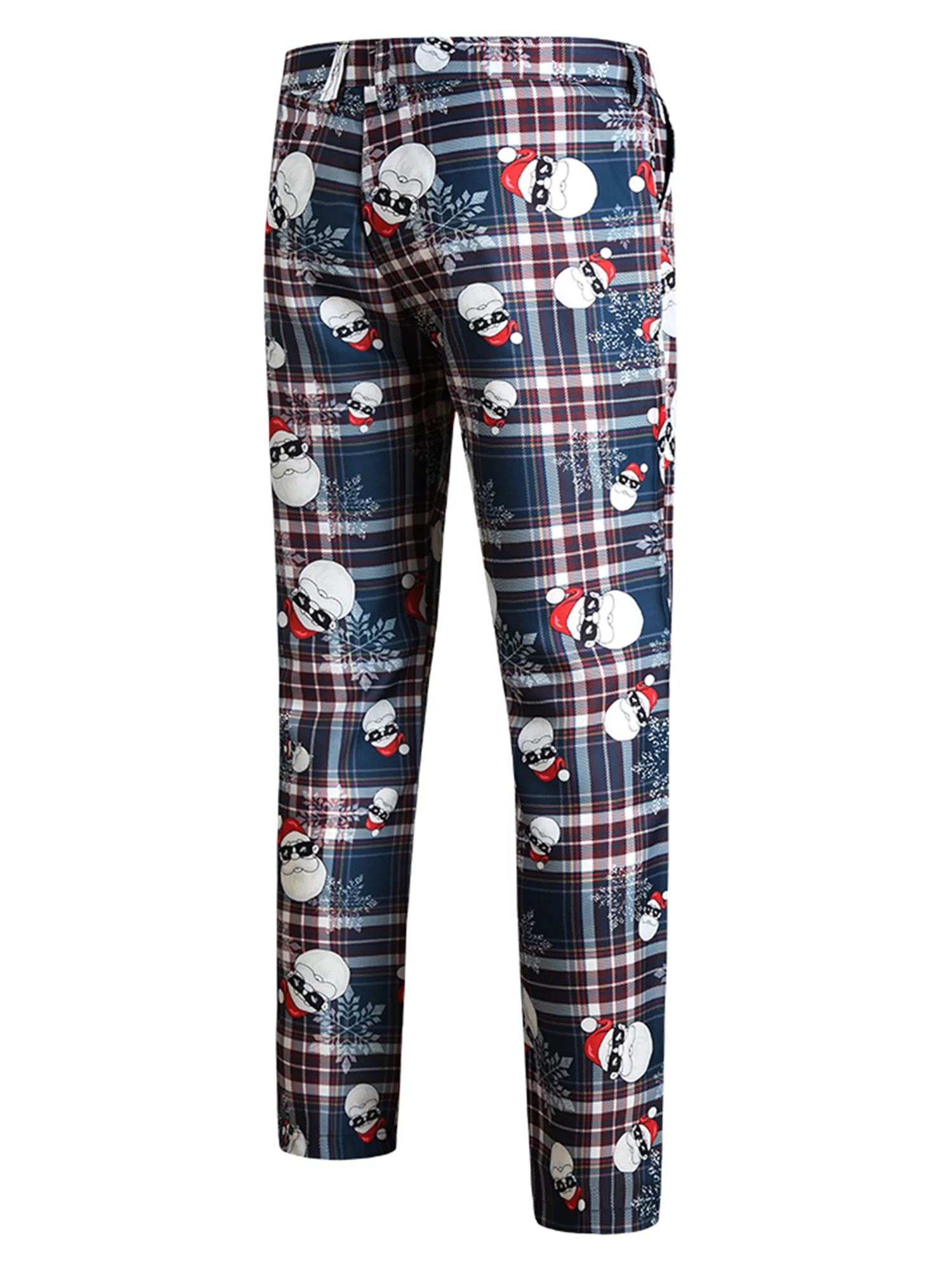 Men's 3 Piece Slim Fit Suit Double Breted Tuxedo Suits Blazer Pants Vest Suit Set