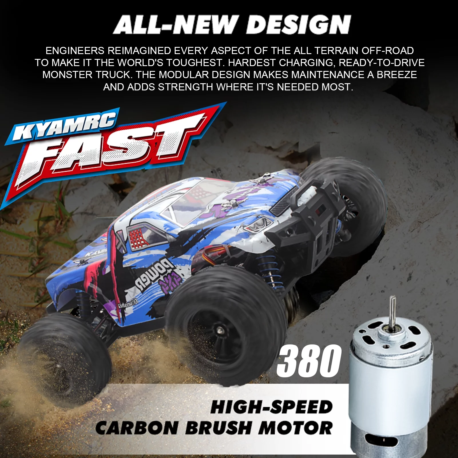 Irfora Car,Ky-2819a 1 18 Car Mewmewcat Crawler Speed Vehicle 1 18 Terrain 4wd Off-road Car All Terrain All Terrain 4wd Off-road Remote Crawler Eryue Car Model Off-road Ky-2819a