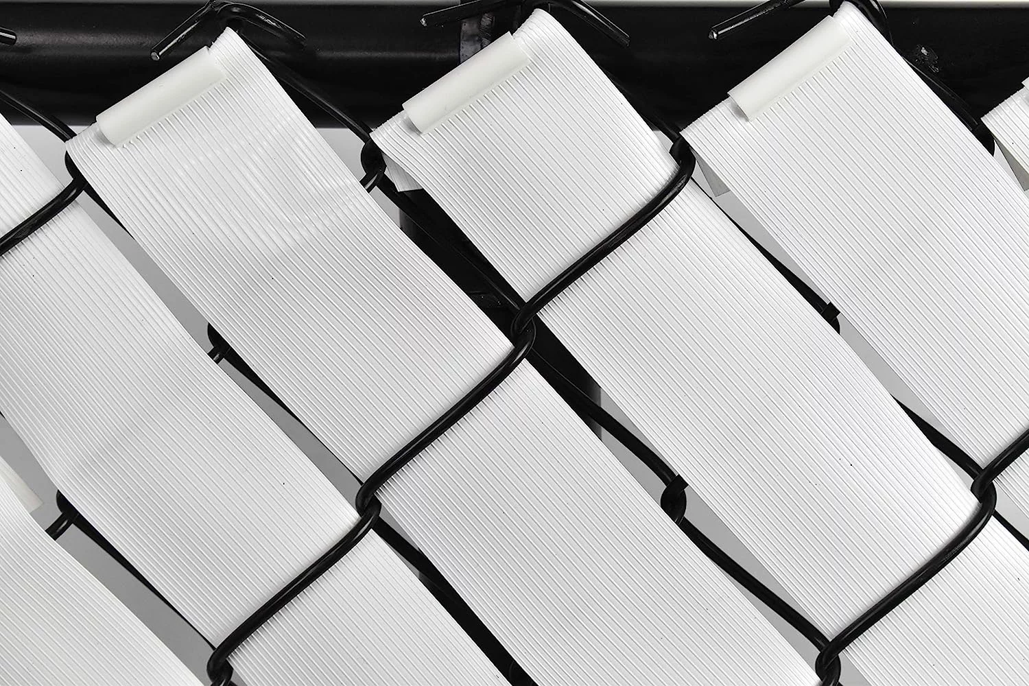 Privacy Tape for Chain Link Fence - White - 250 ft x 2 in.