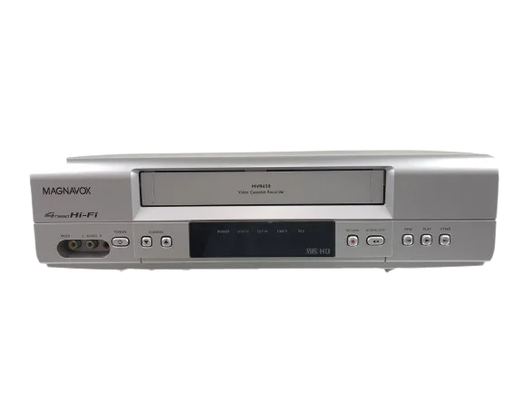 New Magnavox MVR650 4-Head Hi-Fi VHS VCR Player