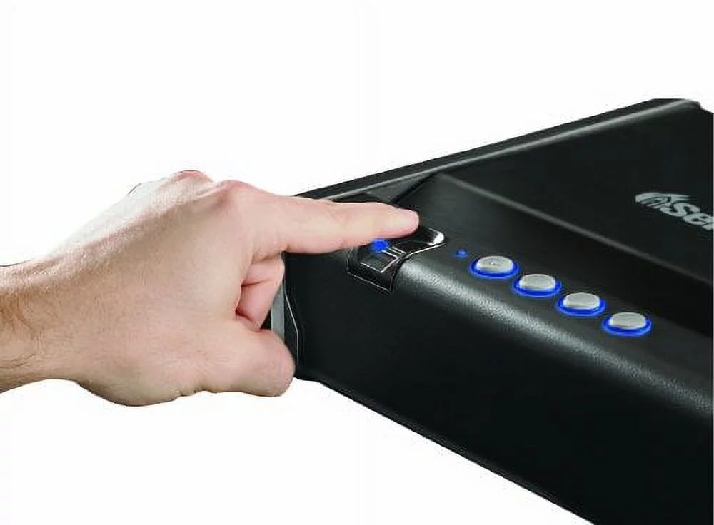 SentrySafe Pistol Safe, Quick Access Biometric Gun Safe, Single Gun Capacity