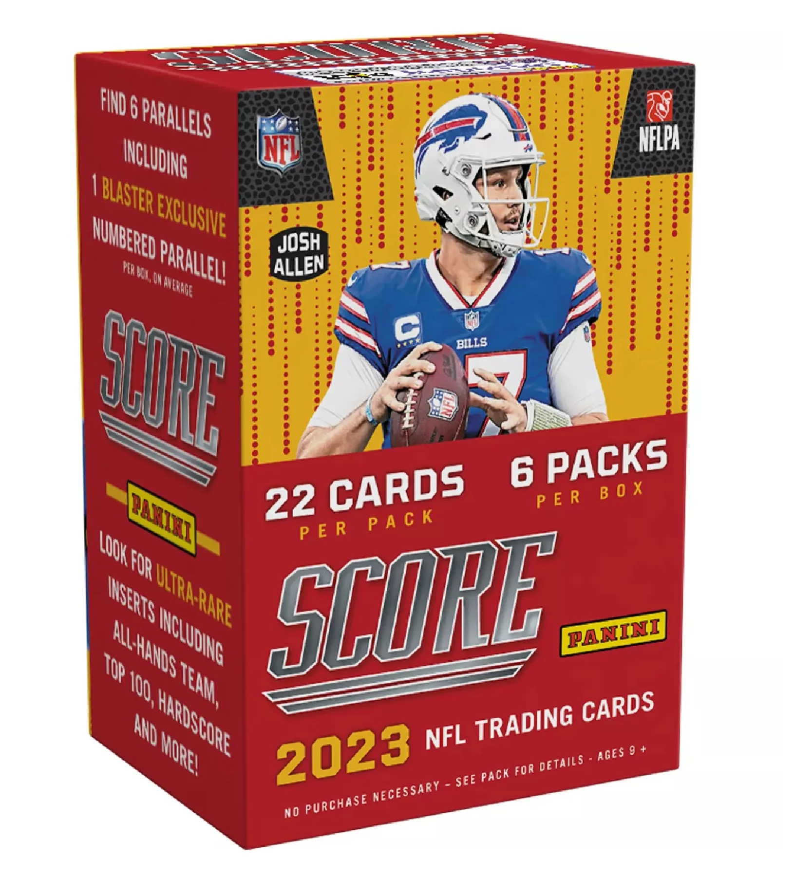 2023 Panini Score NFL Football Trading Cards Blaster Box