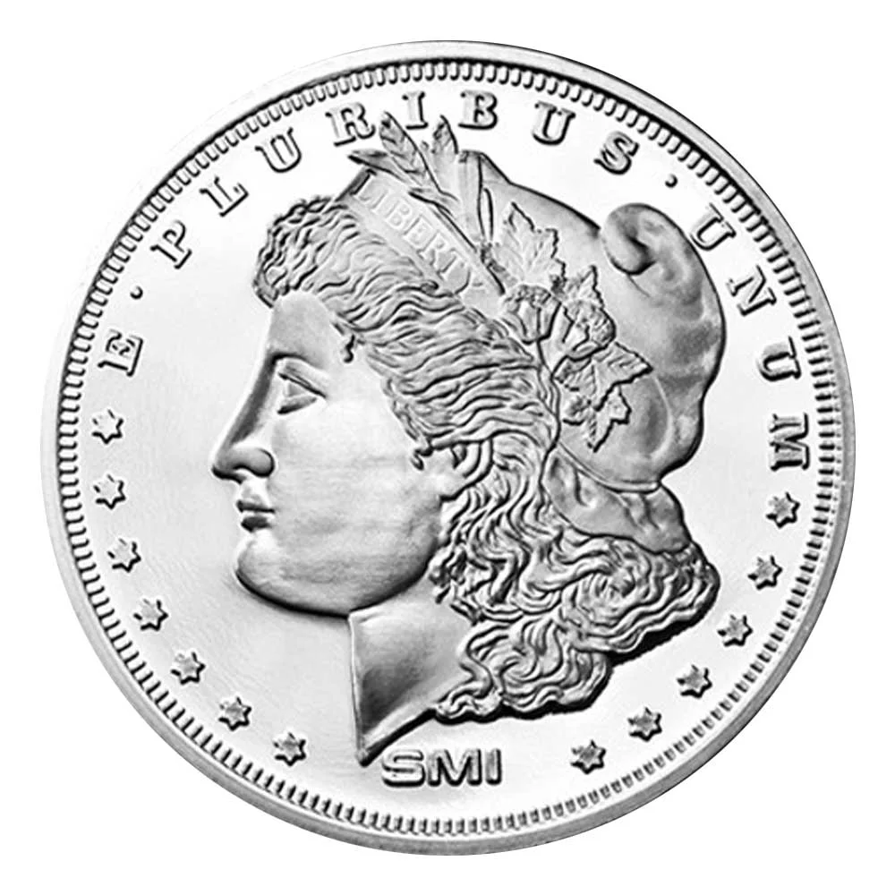 The Sunshine Mint Lot of 20 - 1 Troy oz Sunshine Mint Morgan Design .999 Fine Silver Round Mint Mark SI, Bullion