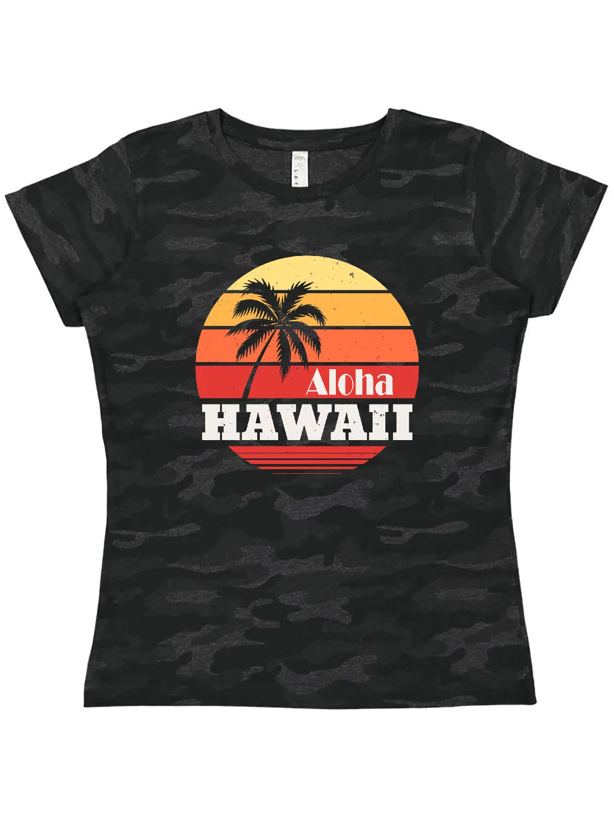 Inktastic Aloha Hawaii Vacation Retro Vintage Women's T-Shirt