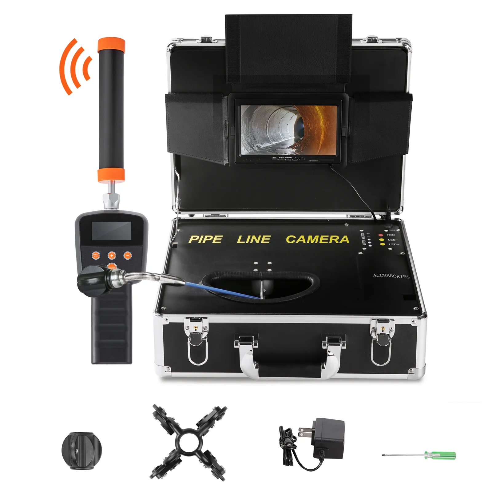 SKYSHALO Sewer Camera Pipe Inspection Camera 7