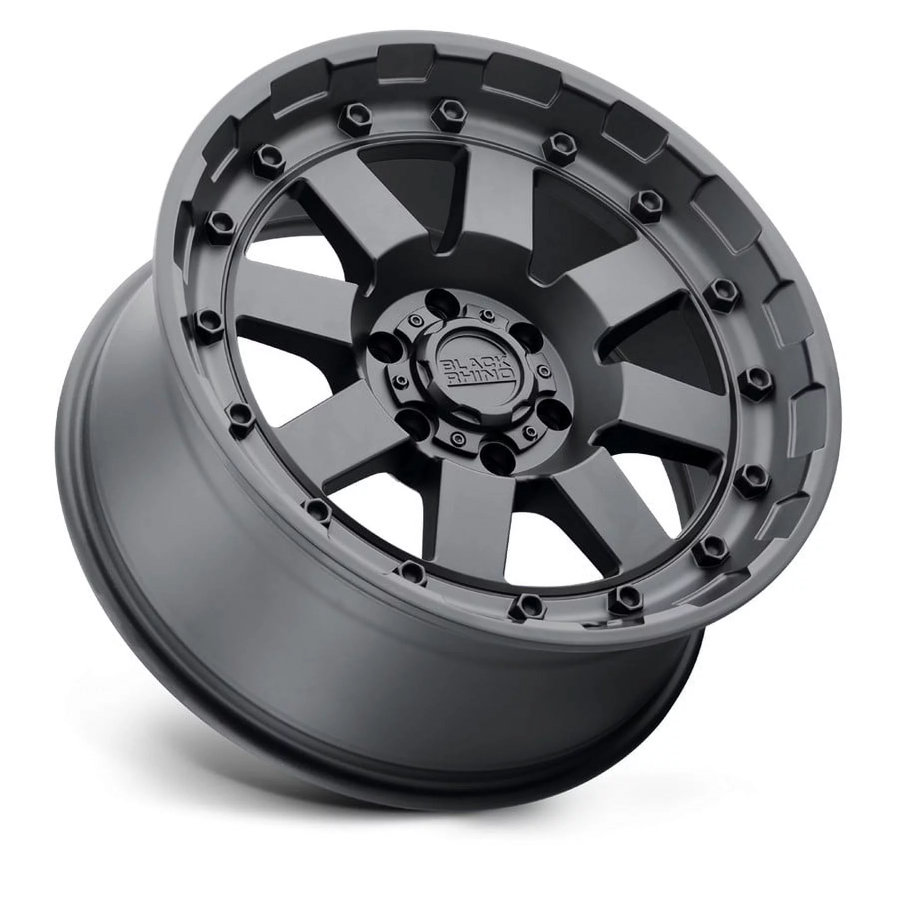 Black Rhino Aluminum Rim CLEGHORN 17X8.5in Matte Black Finish, 1785CGH-88165M22