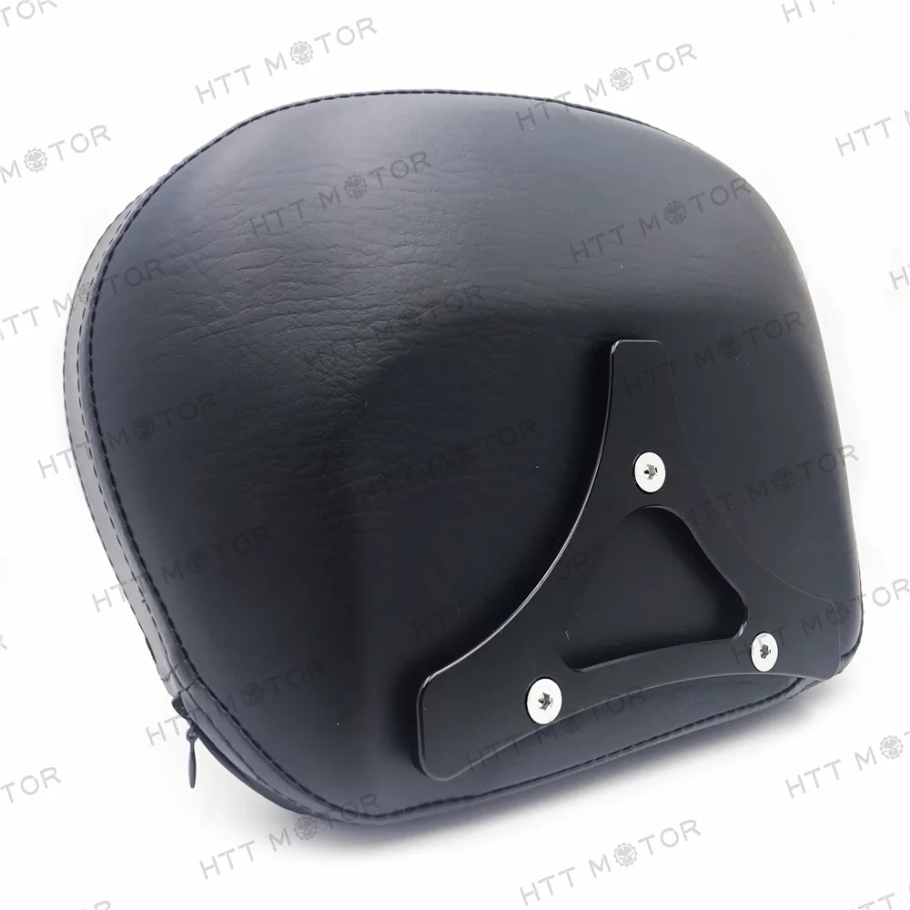HTTMT- Backrest Sissy Bar w/ Luggage Rack for 97-08 Harley Road Glide Street Glide Black