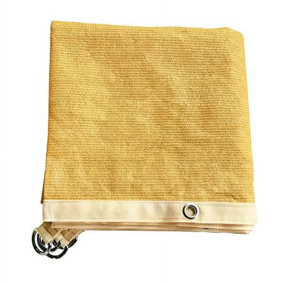 Shatex Patio Awning Breathable Shade Panel 10x20ft Tan