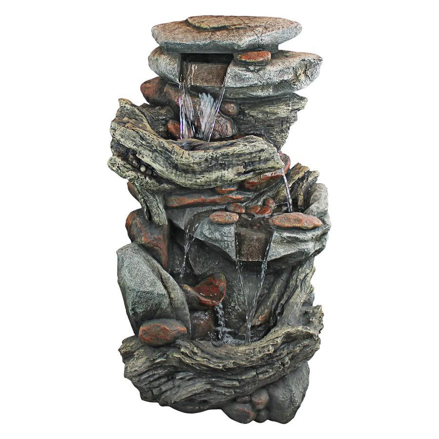 Design Toscano Cathedral Falls Cascading Waterfall Garden Fountain