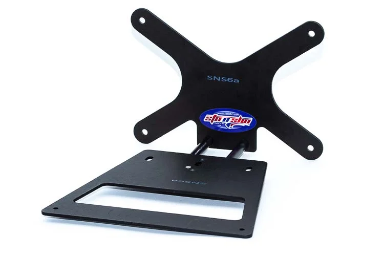 STO N SHO Front License Plate Bracket Compatible with 2013-2014 Ford Mustang Shelby GT500 with second chin splitter (SNS6a)