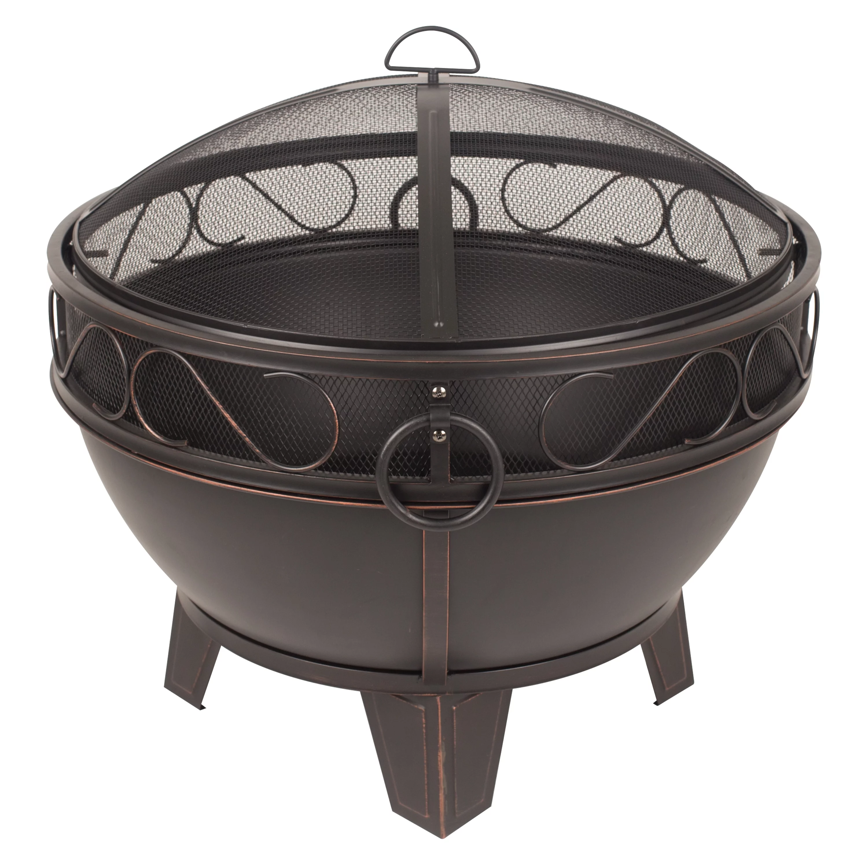 Pleasant Hearth OFW295R Bellora Burning Wood Fire Pit