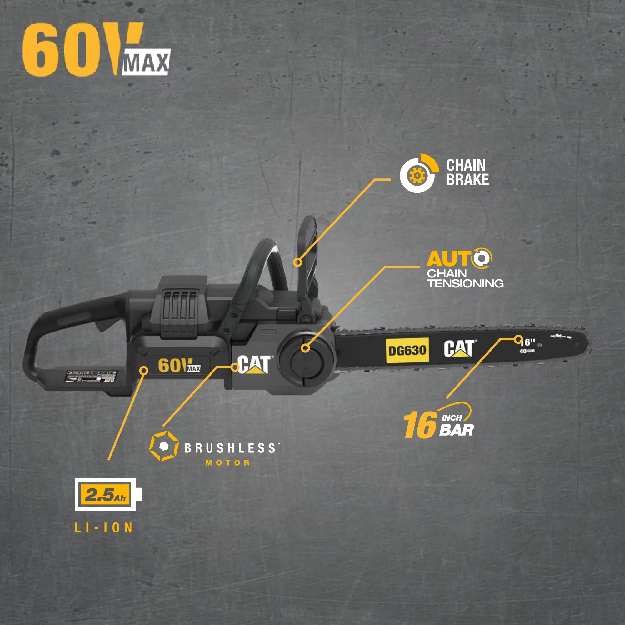 Caterpillar Cat® DG630.9 60V 16