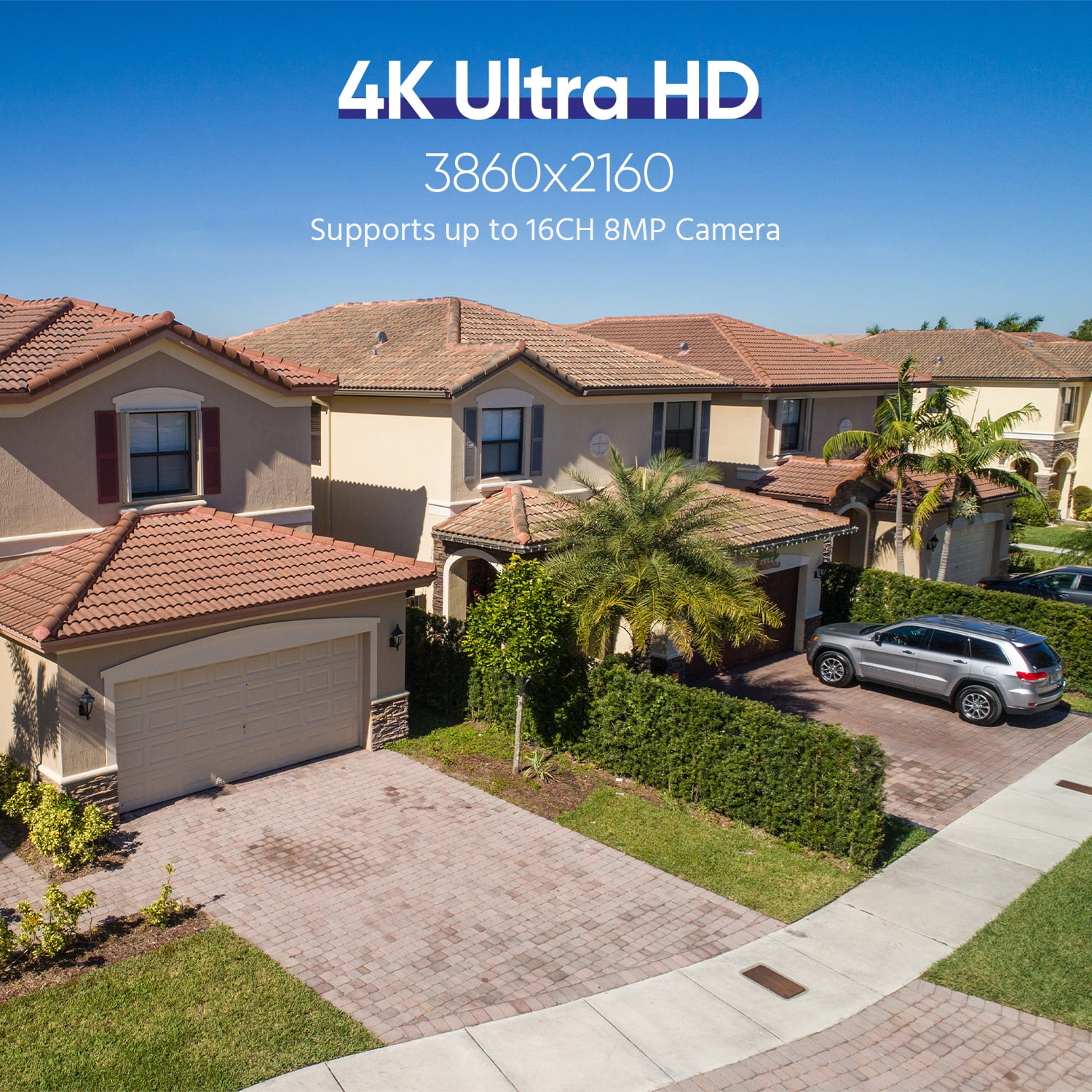 SANNCE PoE NVR 4K 16 Channel, 8MP CCTV Security Camera System Network Video Recorder,Support Human Figure/Model/Face Detection, Audio Output ,H.265+ PoE Surveillance IP Camera, 1TB Hard Drive