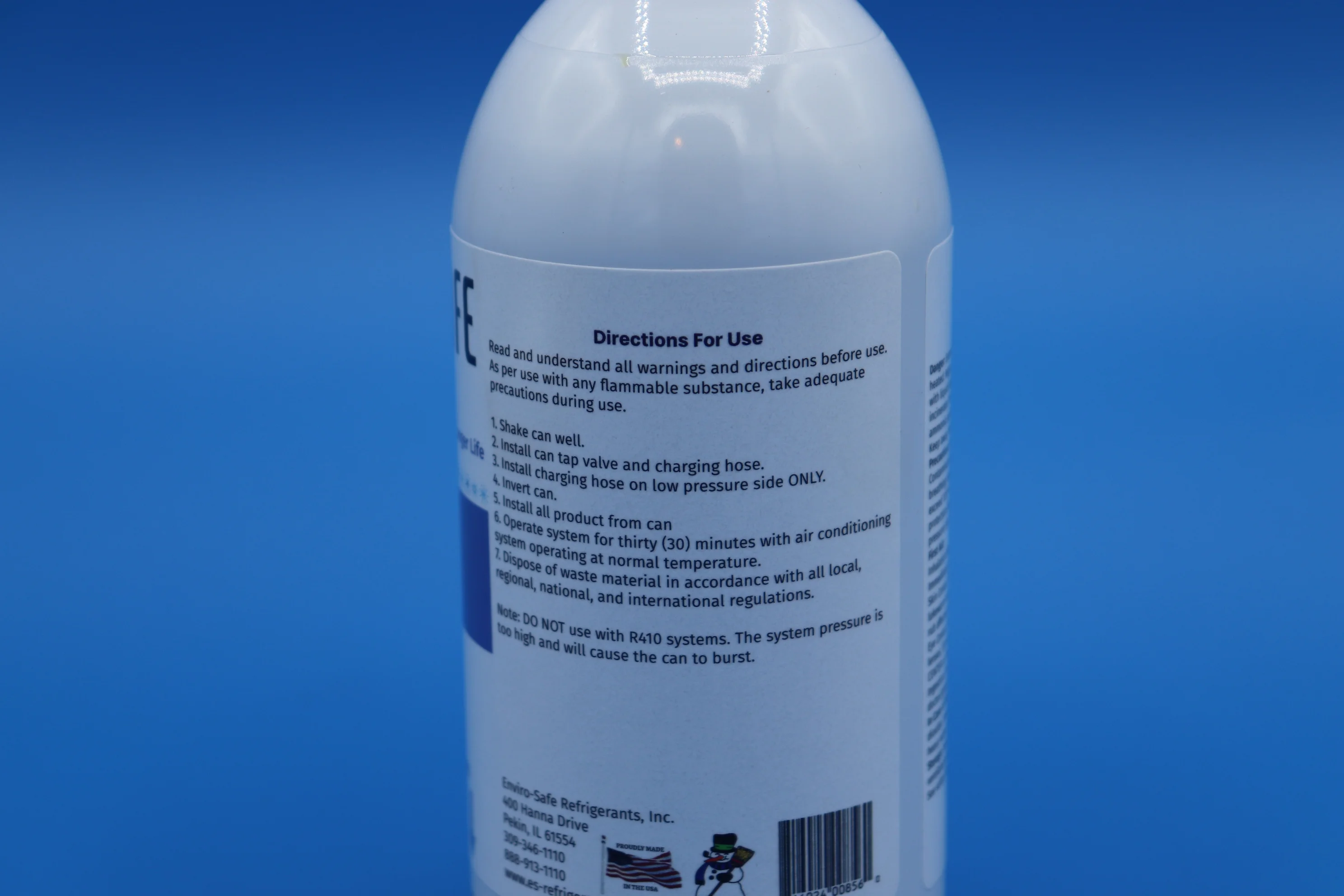 Envirosafe Arctic Air for R12, R-12a, R12a Systems, Case of 12 Cans