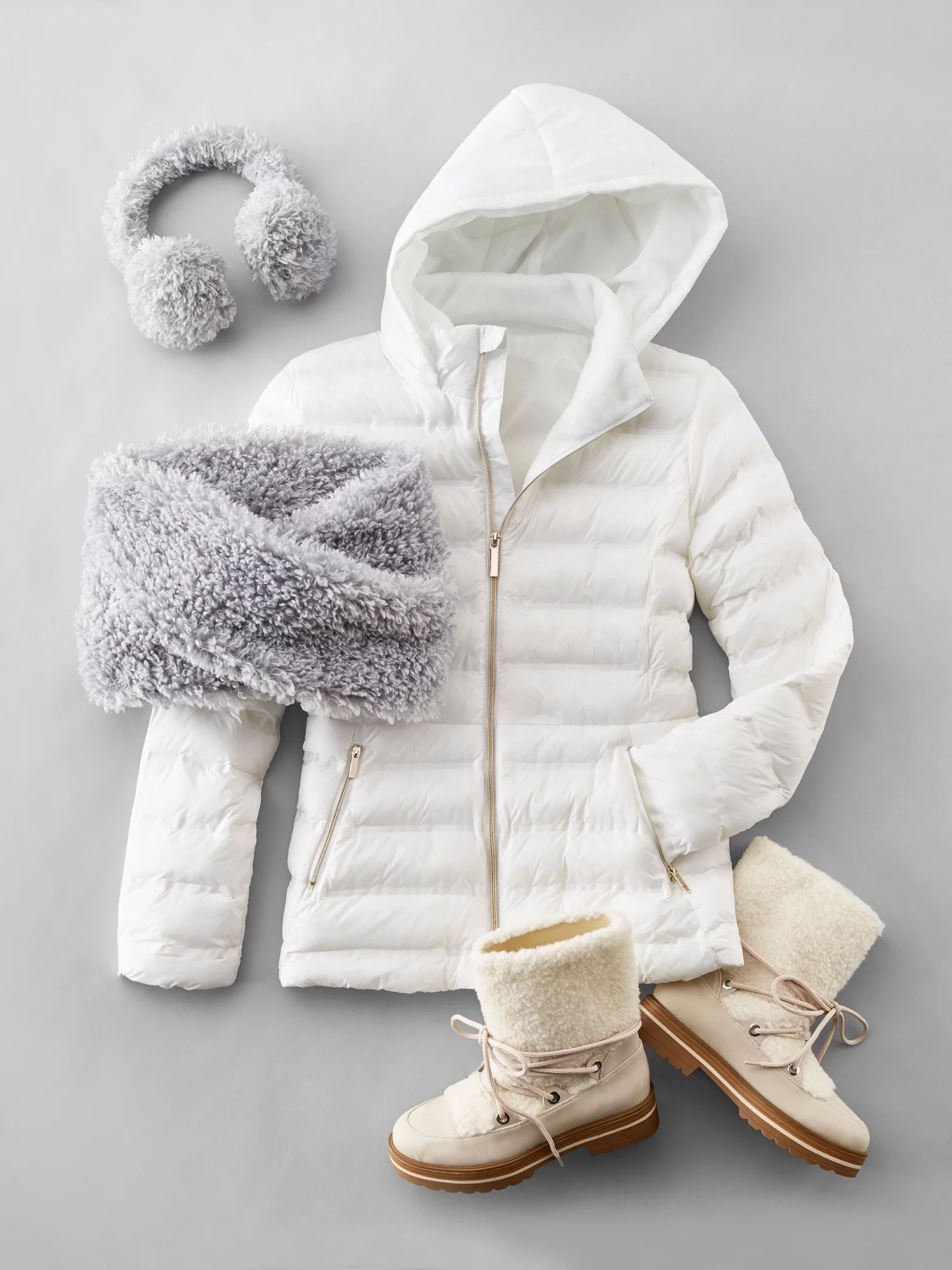 PORTLAND by Portland Boot Company Women's Shearling Lace Up Boot