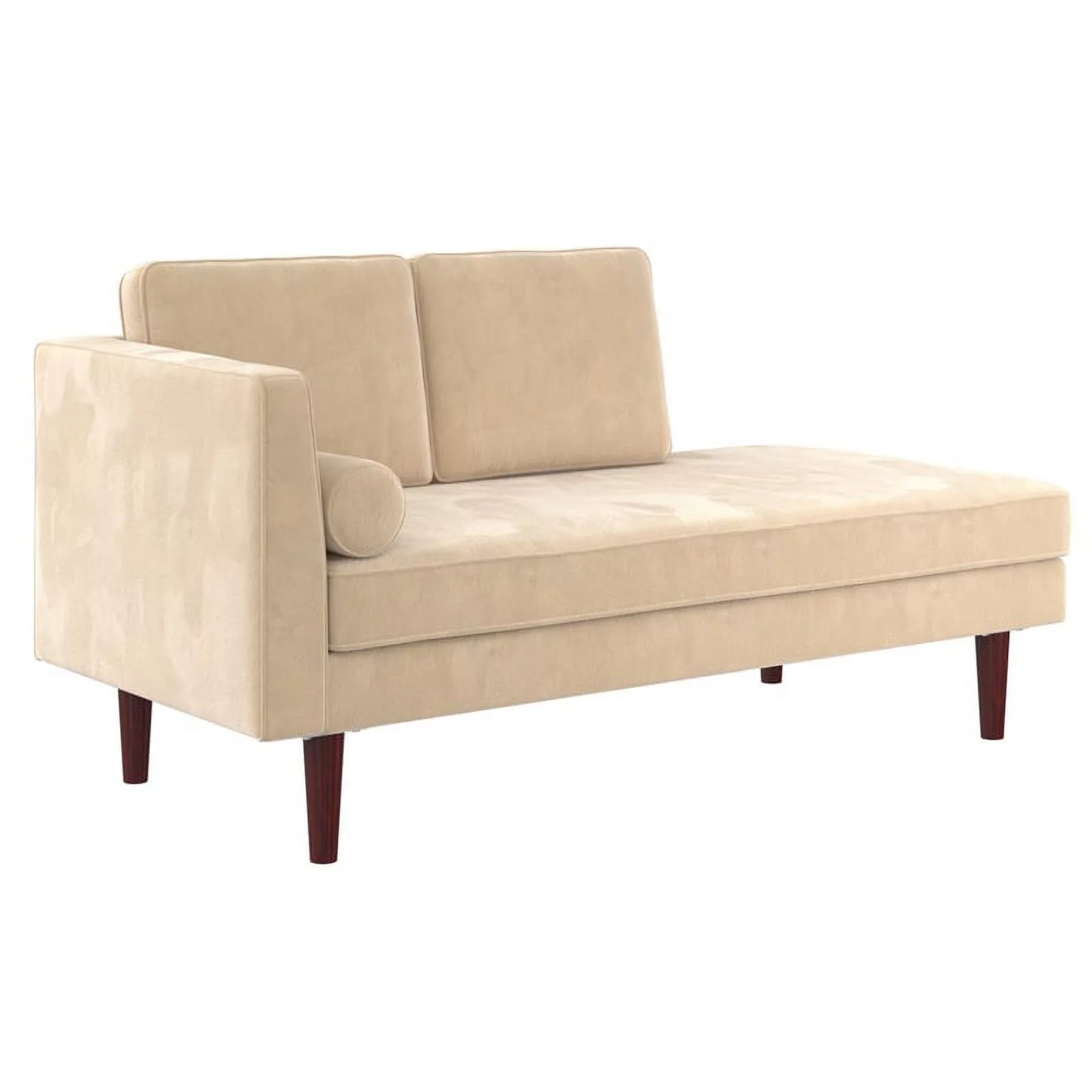 DHP Nico Contemporary Wood Daybed, Ivory