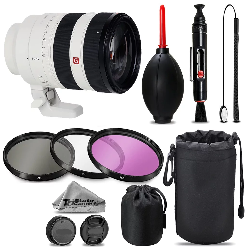 Sony FE 70-200mm f/2.8 GM OSS II Lens + UV + FLD + CPL + Blower Brush + Lens Pen
