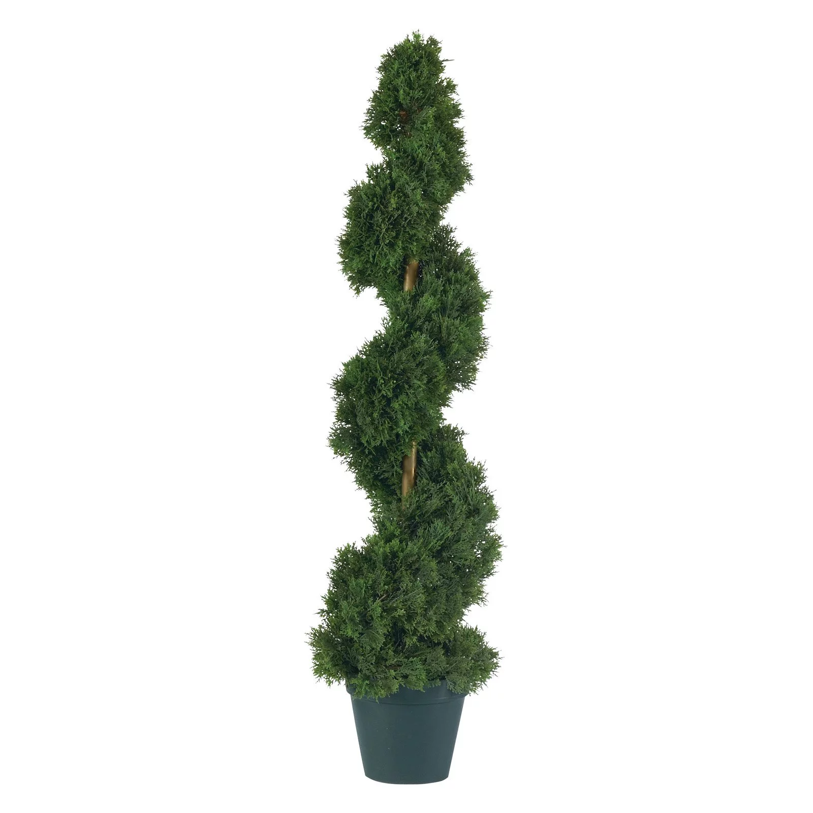 Nearly Natural Cedar Spiral Silk Topiary