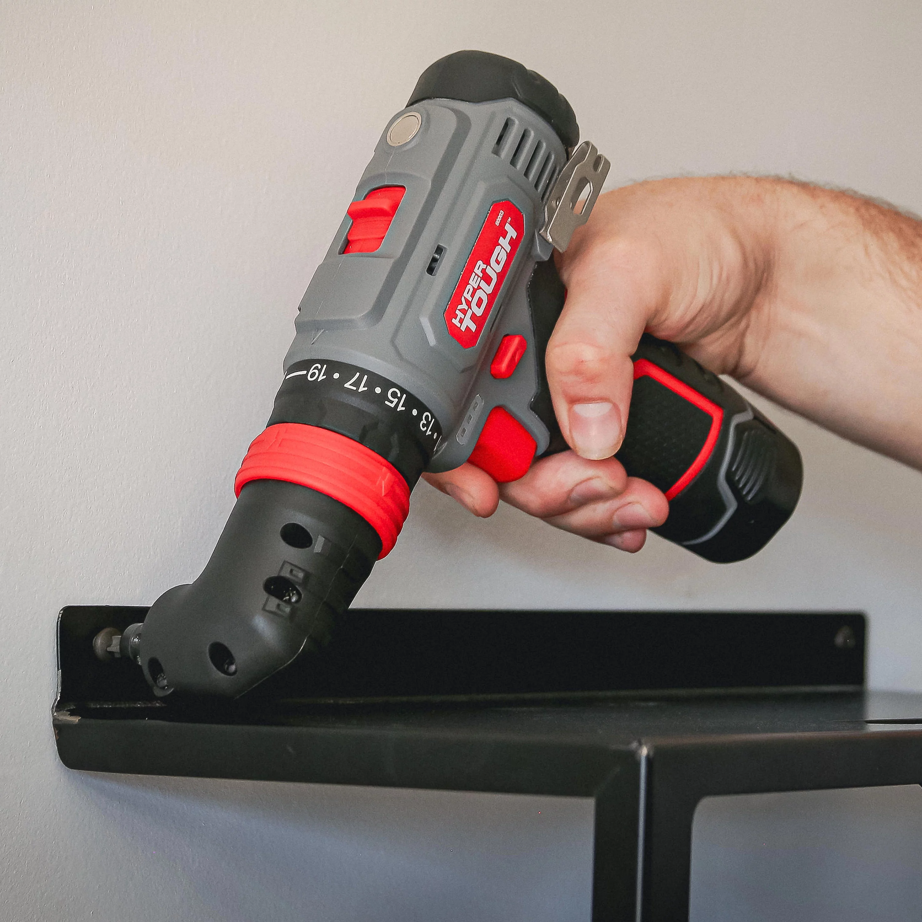 Hyper Tough 12V Max Lithium-Ion 3-in-1 Multi-Head Power Drill Set with 1.5Ah Battery and Charger, 80003