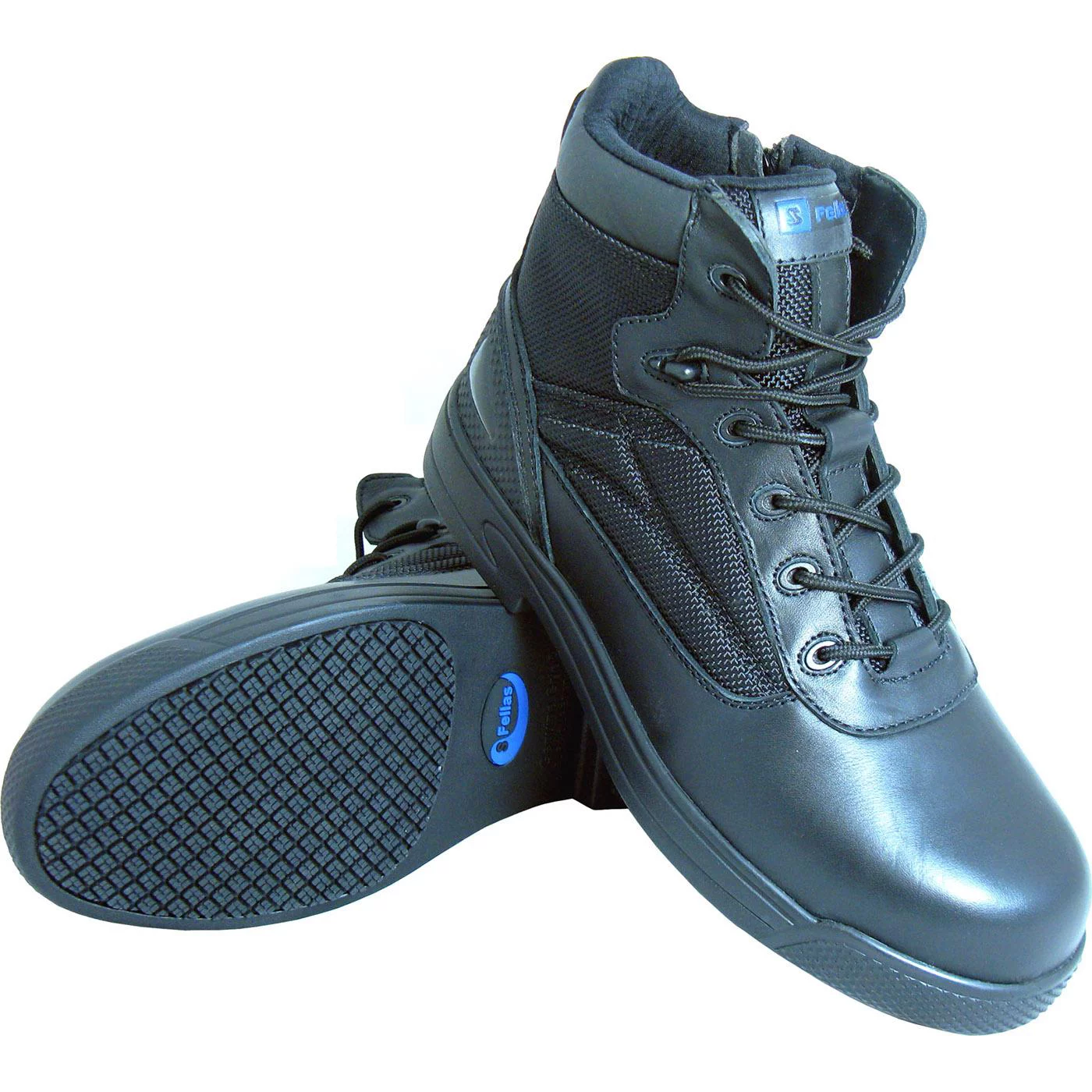S Fellas by Genuine Grip Unisex Thunderbolt Composite Toe Slip-Resistant Tactical Boot Size 4(M)