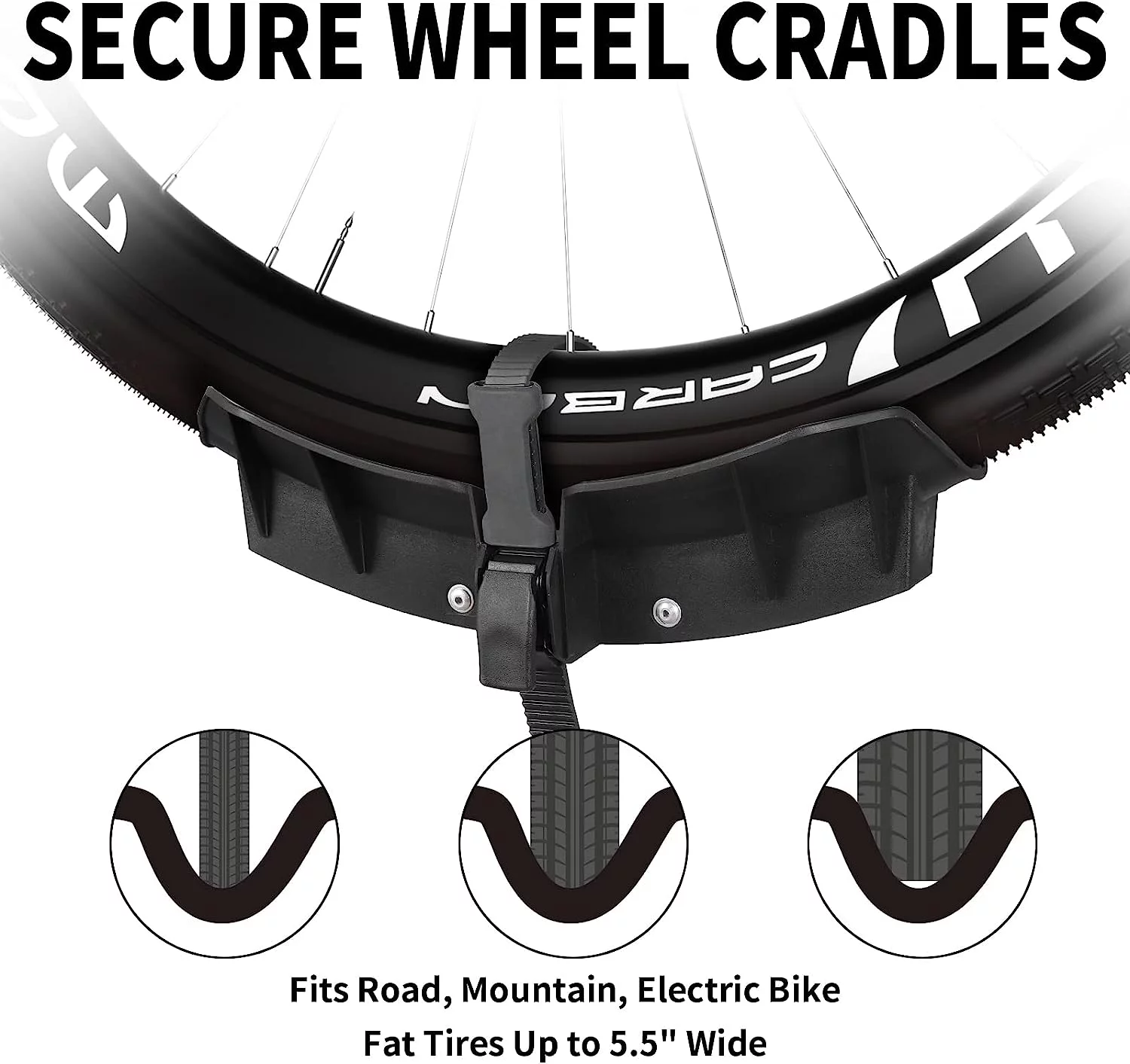 2 E Bike Rack Hitch Mounted, Wobble Free Smart Tilting Folding 2 Bicycle Electric Bike Racks, 2