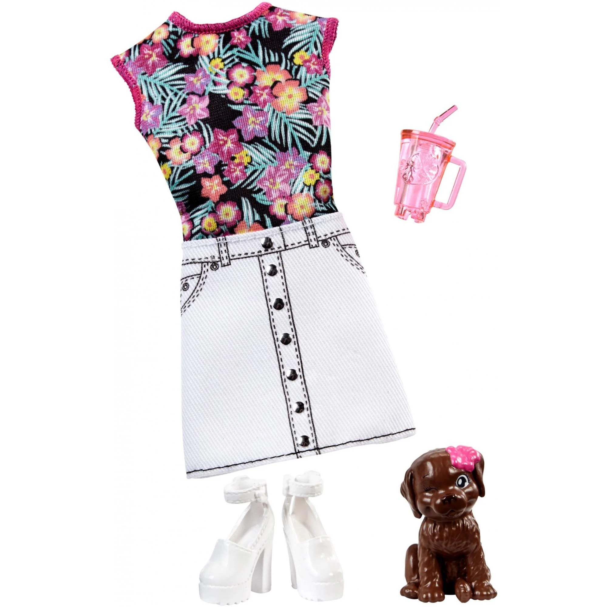 Barbie Dolphin Magic Dress and Pup