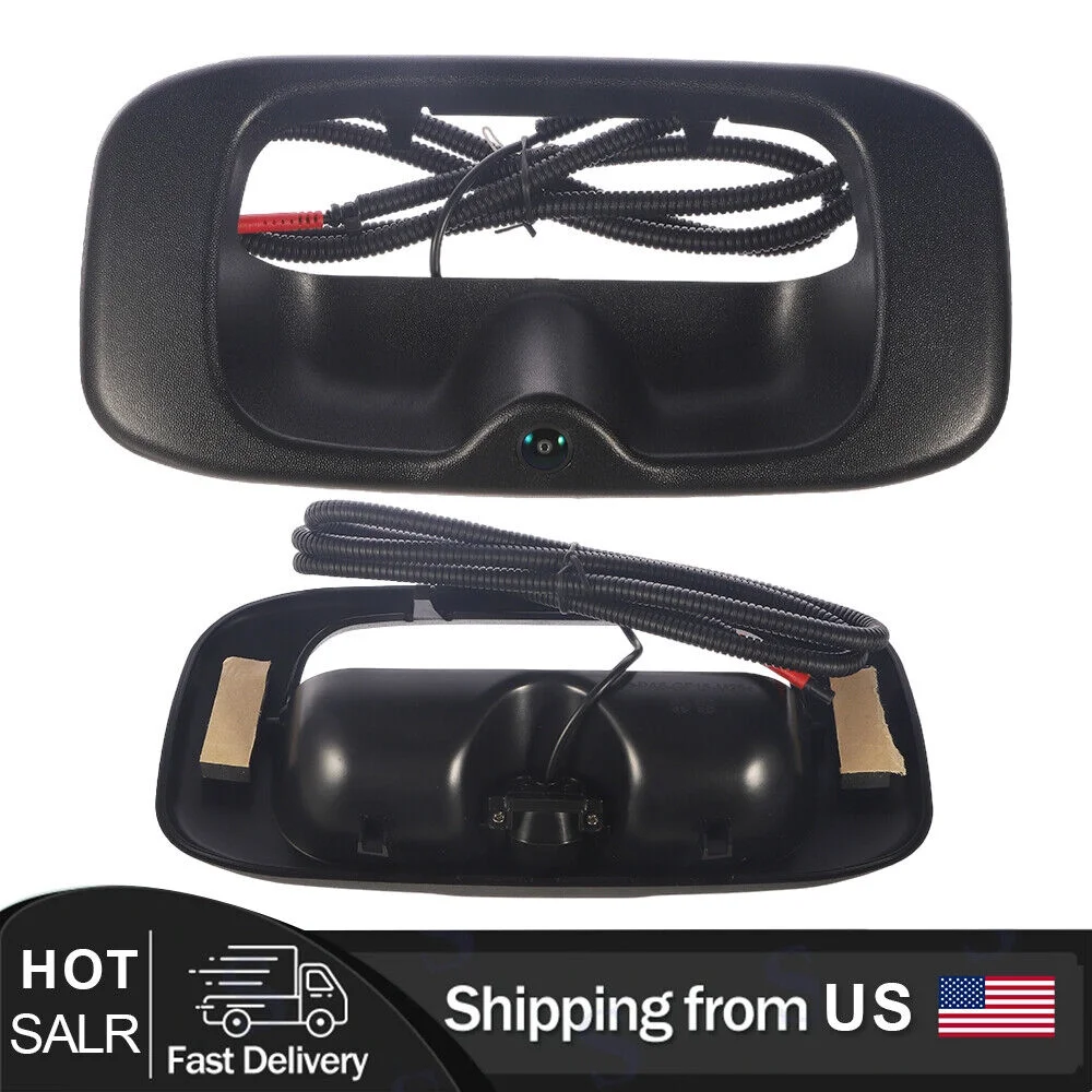 KingFurt Direct Replacement OE Compliant Rear Tailgate Handle Backup Camera For Chevy GMC Silverado/Sierra
