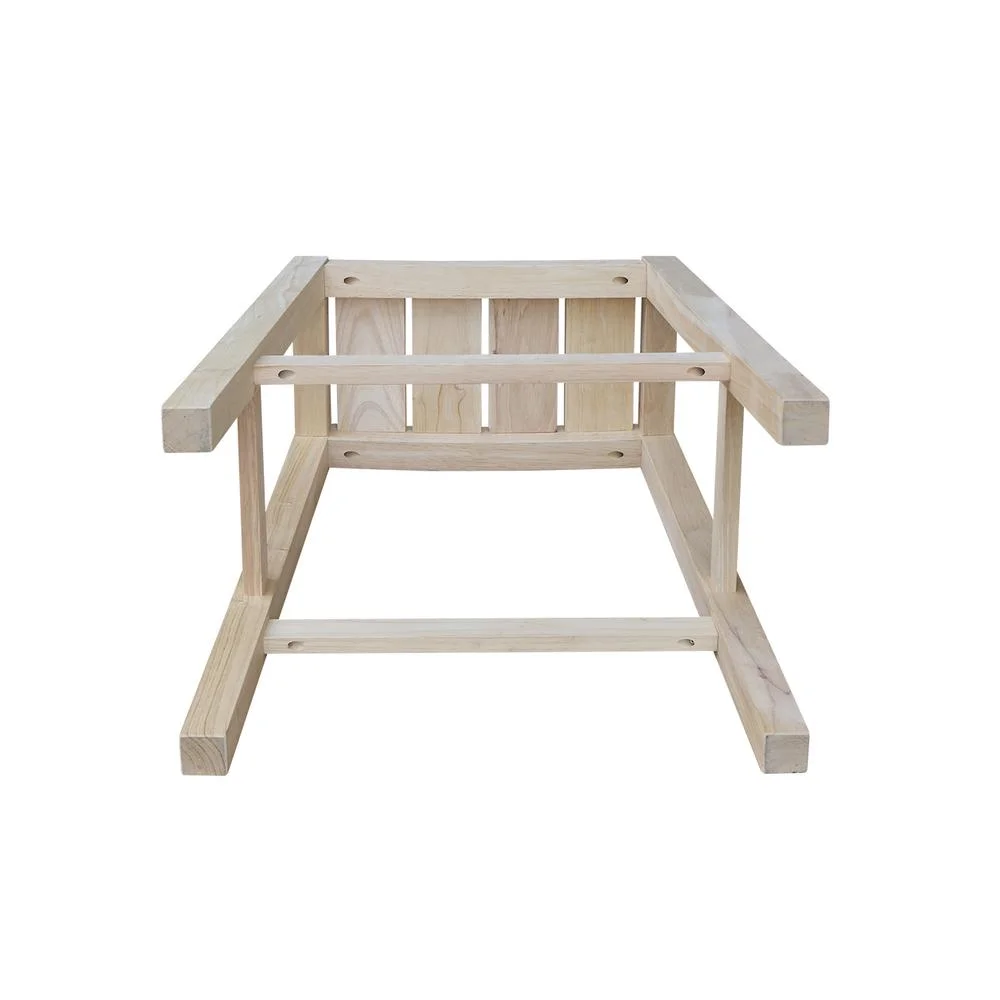 International Concepts Wood Backless Ranch Stool - Unfinished - 30