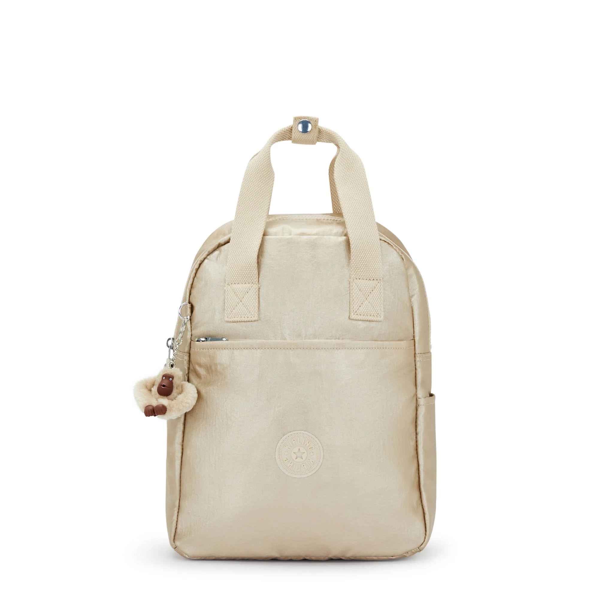 Kipling Women's Siva Metallic Backpack with Adjustable Straps