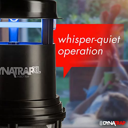 DynaTrap DT2000XLPSR Large Mosquito & Flying Insect Trap - Kills Mosquitoes, Flies, Wasps, Gnats, & Other Flying Insects - Protects up to 1 Acre
