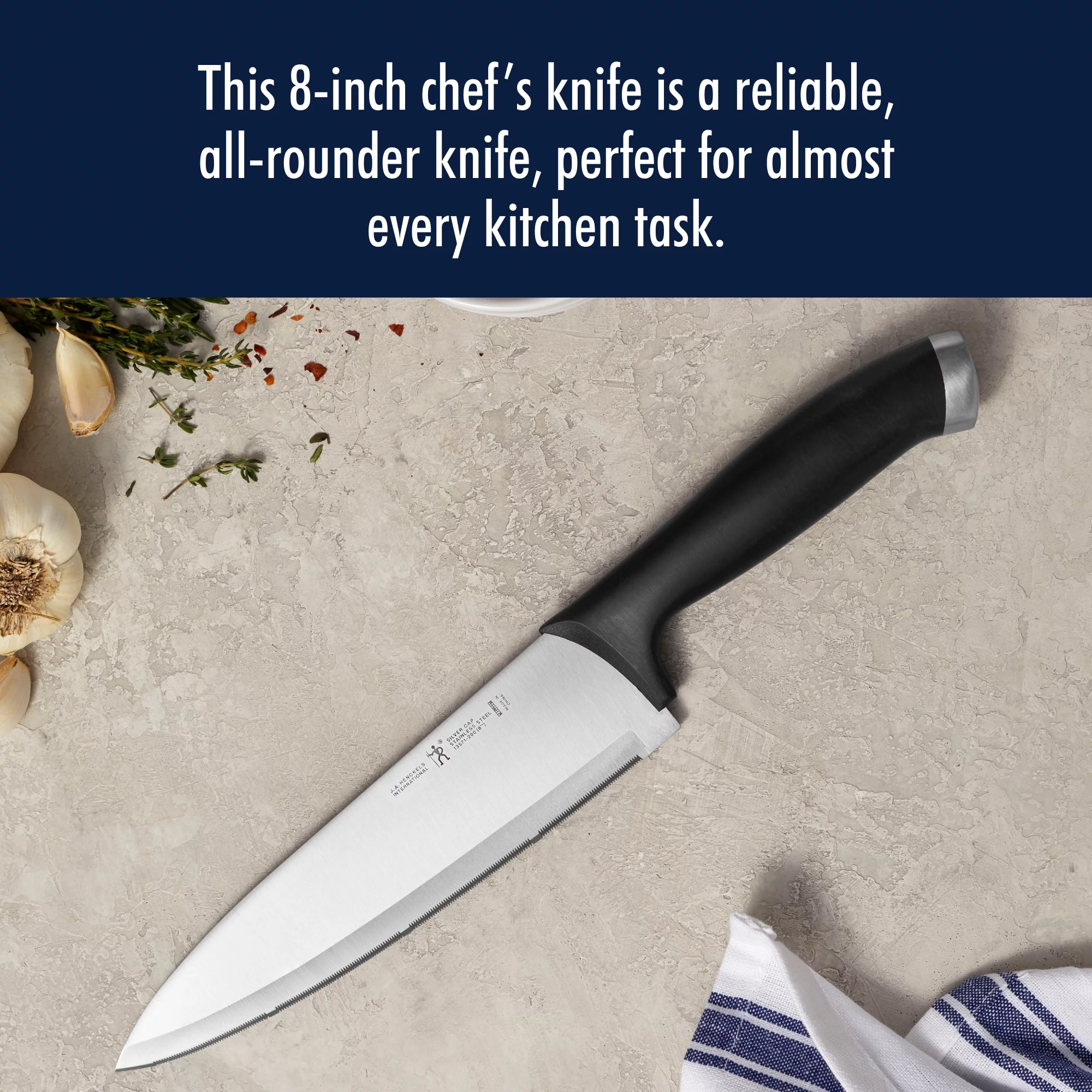 J.A. Henckels International Silvercap 8