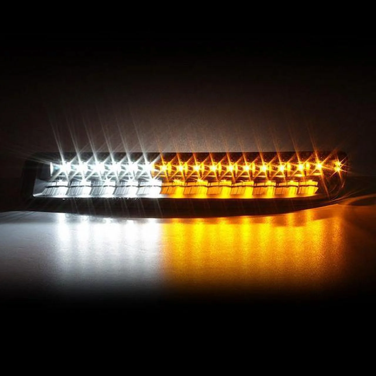 Spyder Auto GMC Sierra 99-06 ( Don‘t fit Denali Model ) / Yukon 00-06 ( Don‘t fit Denali Model ) Full LED Bumper Lights - Black 9029325