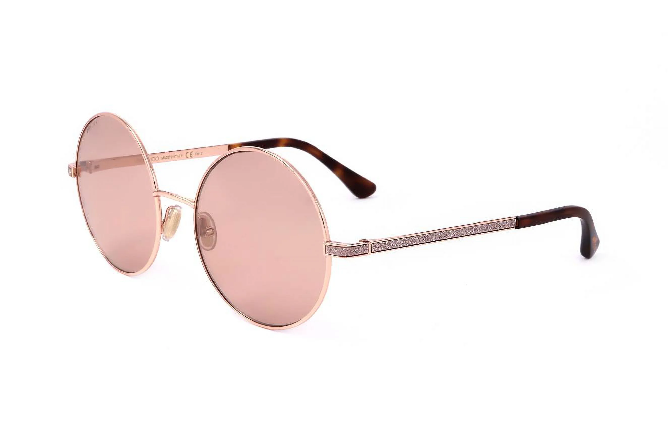 Jimmy Choo Women's Oriane 57mm Sunglasses, Gold