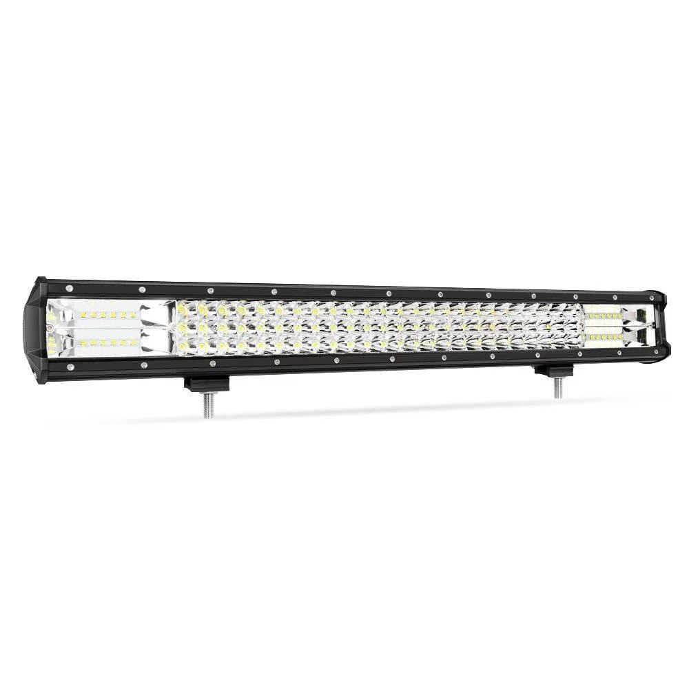 LED Light Bar Nilight 26Inch Triple Row Flood Spot Combo Beam Led Bar Driving Lights Boat Lights Led Off Road Lights for Trucks,2 Years Warranty