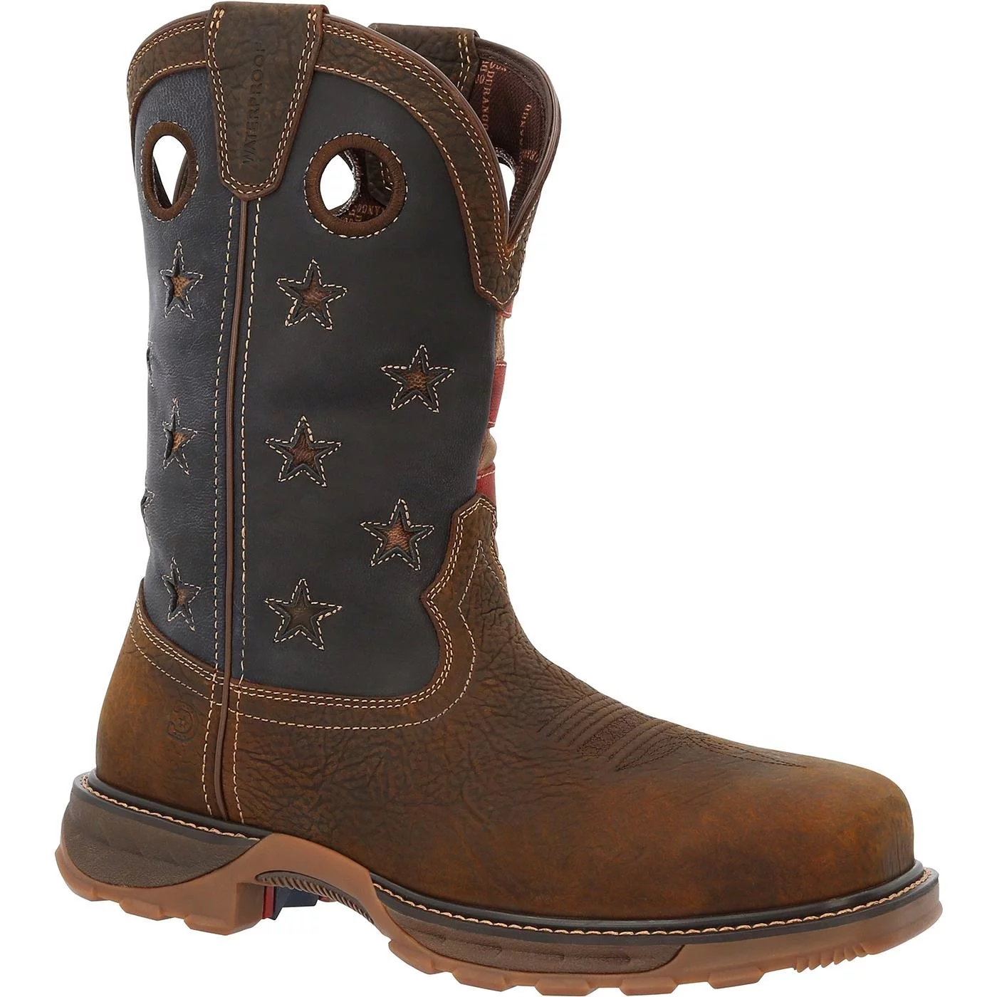 Durango® Maverick XP™ Composite Toe Waterproof Western Work Boot Size 8(W)