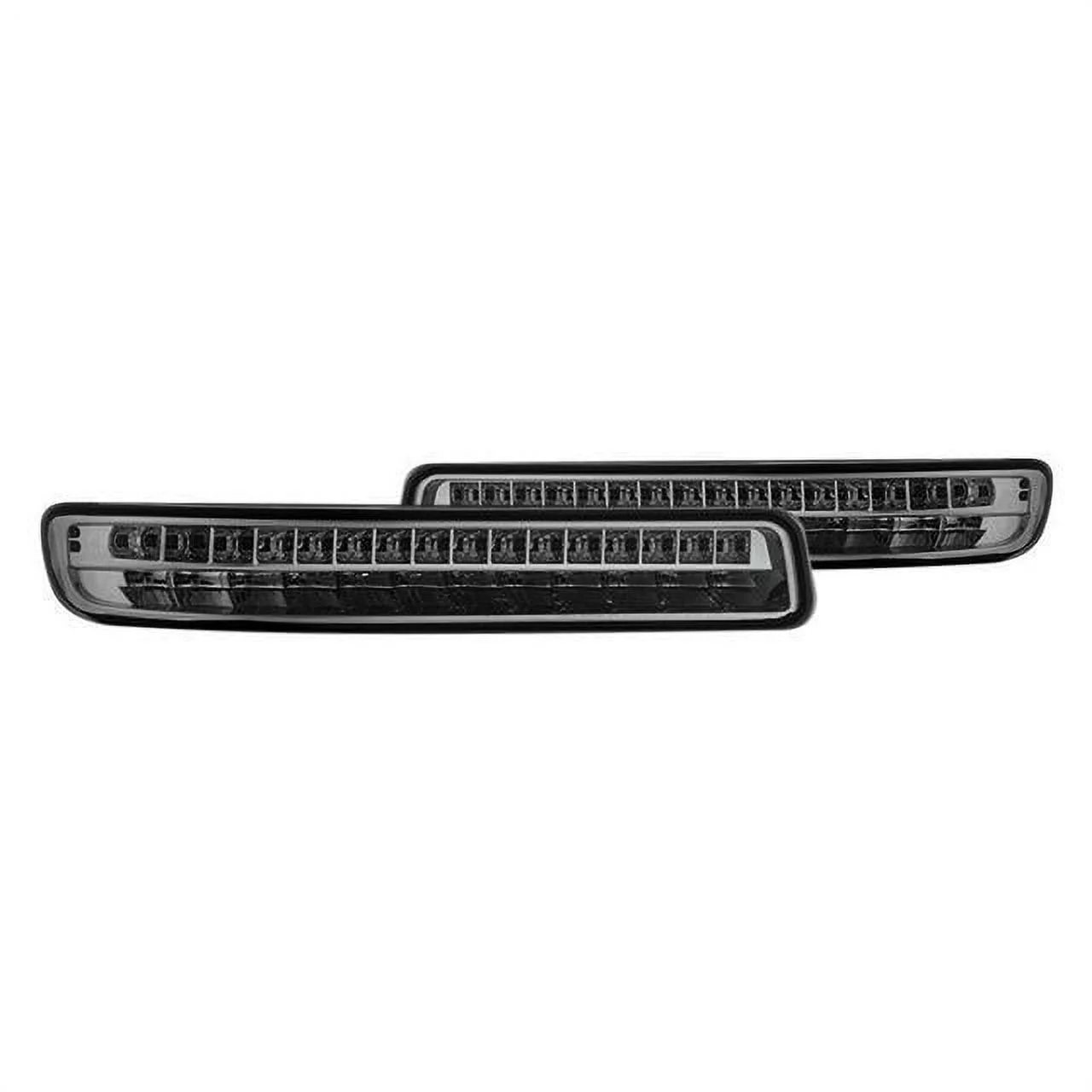 Spyder Auto GMC Sierra 99-06 ( Don‘t fit Denali Model ) / Yukon 00-06 ( Don‘t fit Denali Model ) Full LED Bumper Lights - Smoked 9029332