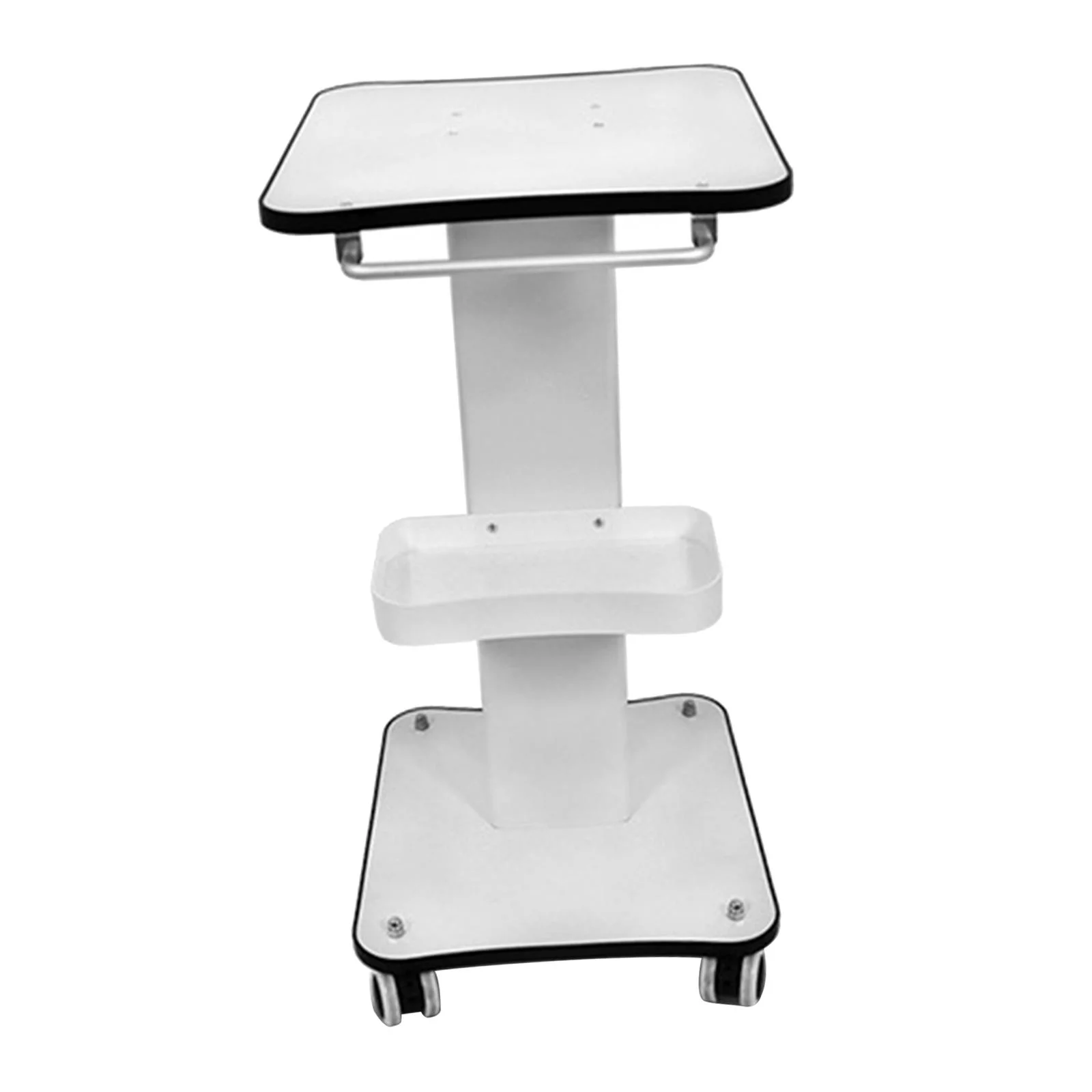 Mobile Utility Cart Beauty Instruments Cart Multi Purpose Hairdressing Barber Shop Rolling Trolley Salon Trolley with Wheels with handle