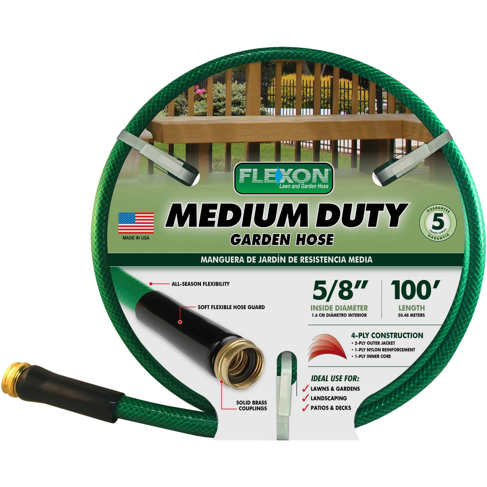 Flexon Medium-Duty 5/8