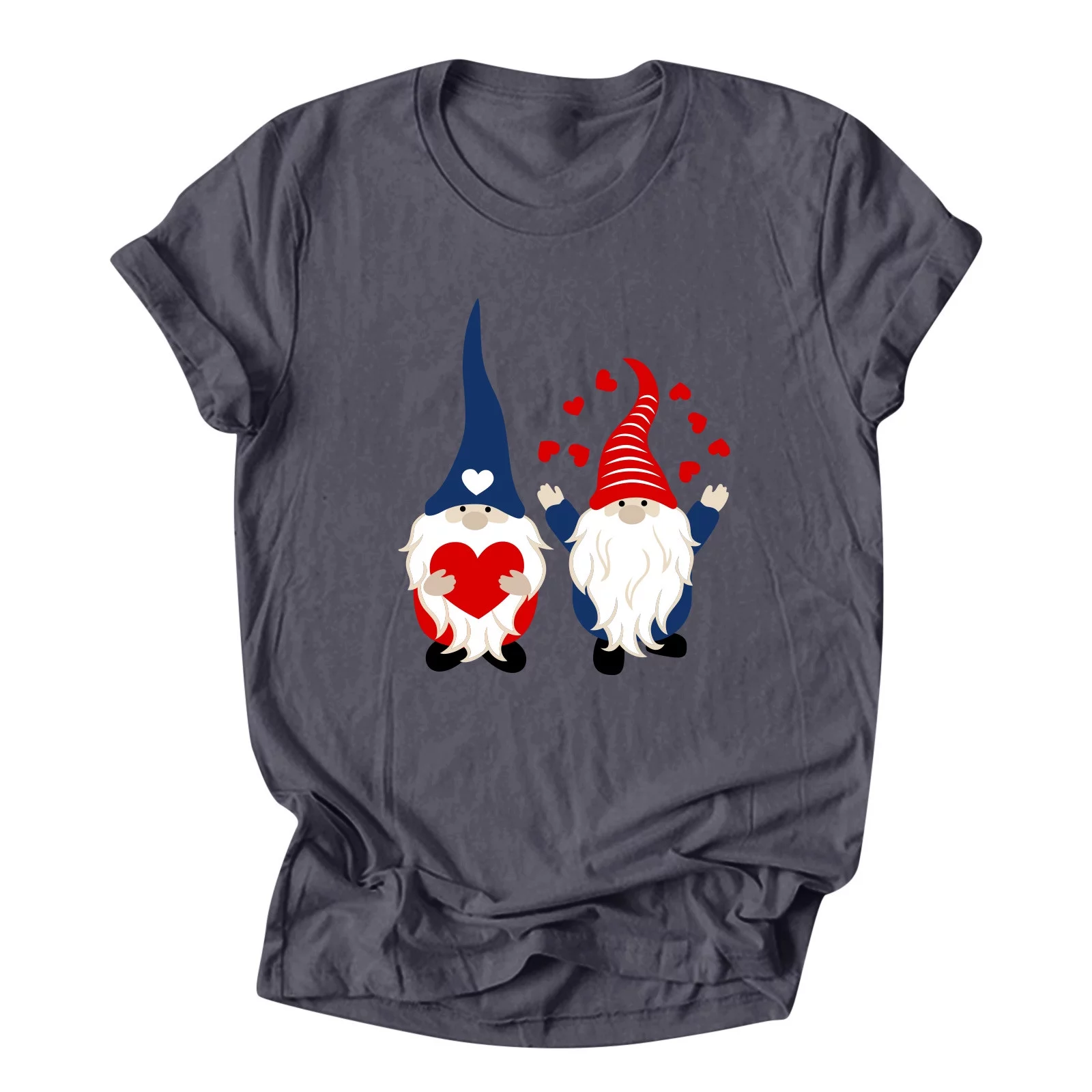 YUHAOTIN Female Satin Tops for Women Women's Casual Printing Short Sleeve Sweatshirt Pullover Blouse Tops Boho Tops for Women Hippie 1960S Tops for Women Trendy Plus Size 3/4 Sleeve